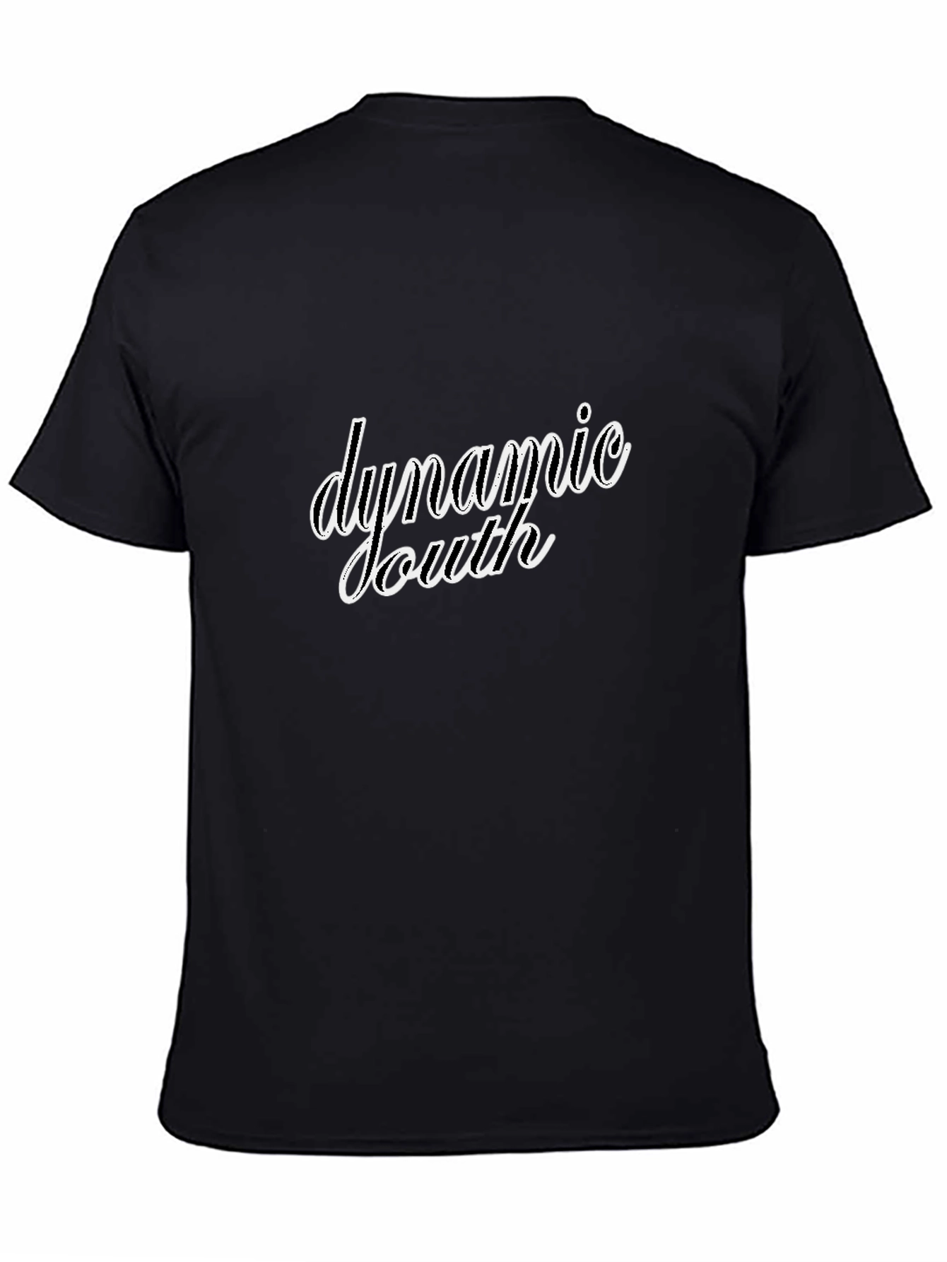 Dynamic Youth Black T-Shirt