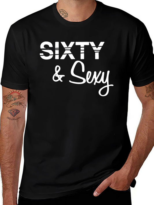 Sixty & Sexy Graphic Tee - Mens Black T-Shirt