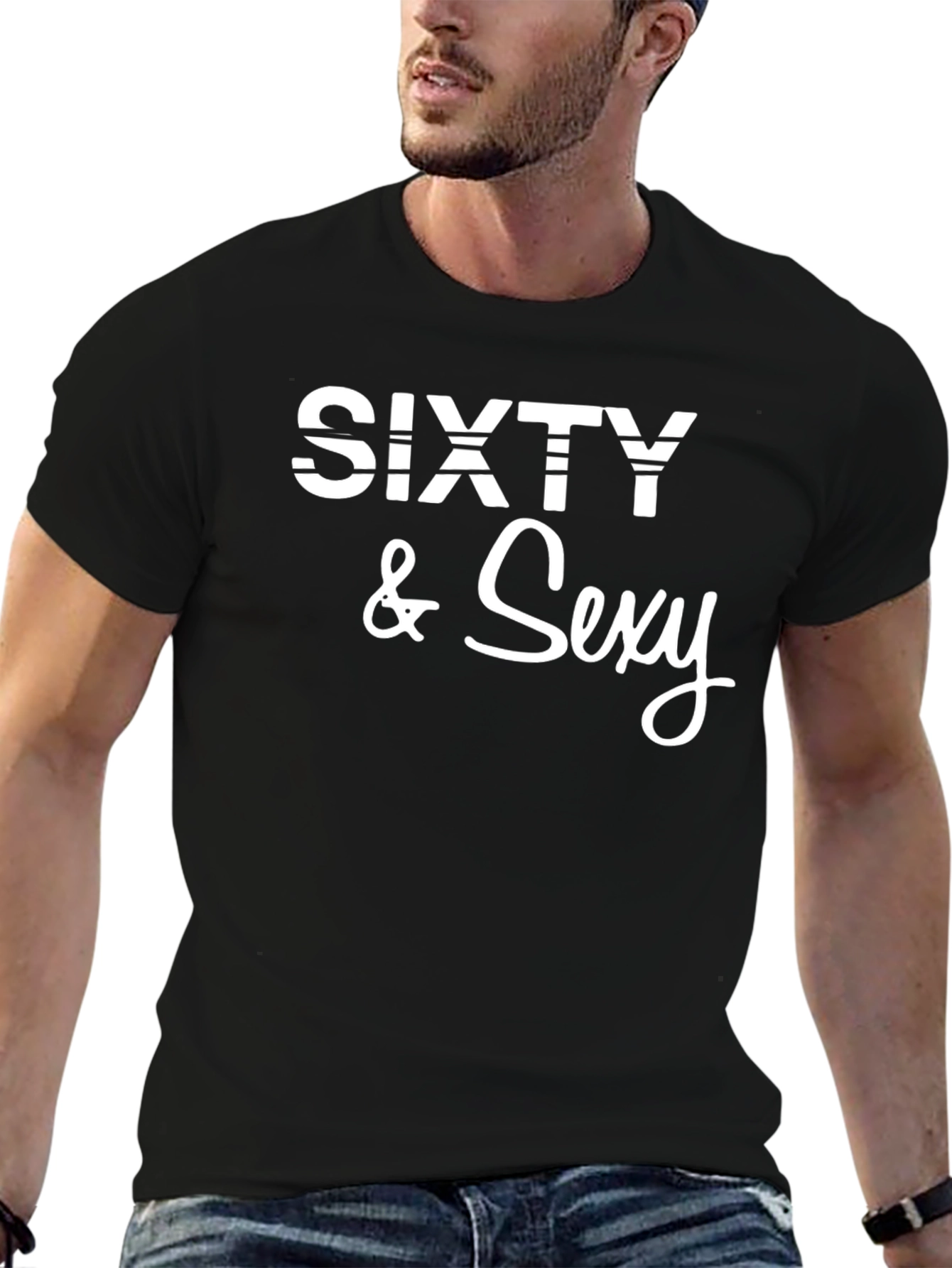 Sixty & Sexy Graphic Tee - Mens Black T-Shirt