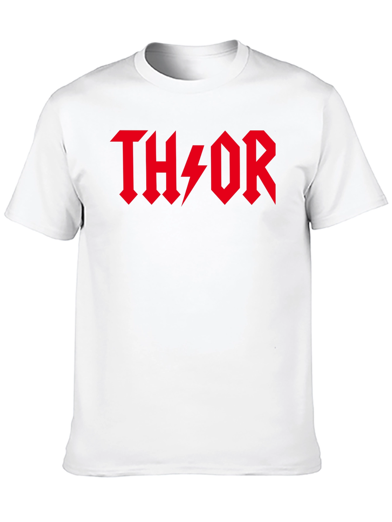 Thor Black T-Shirt - Rock Style Logo