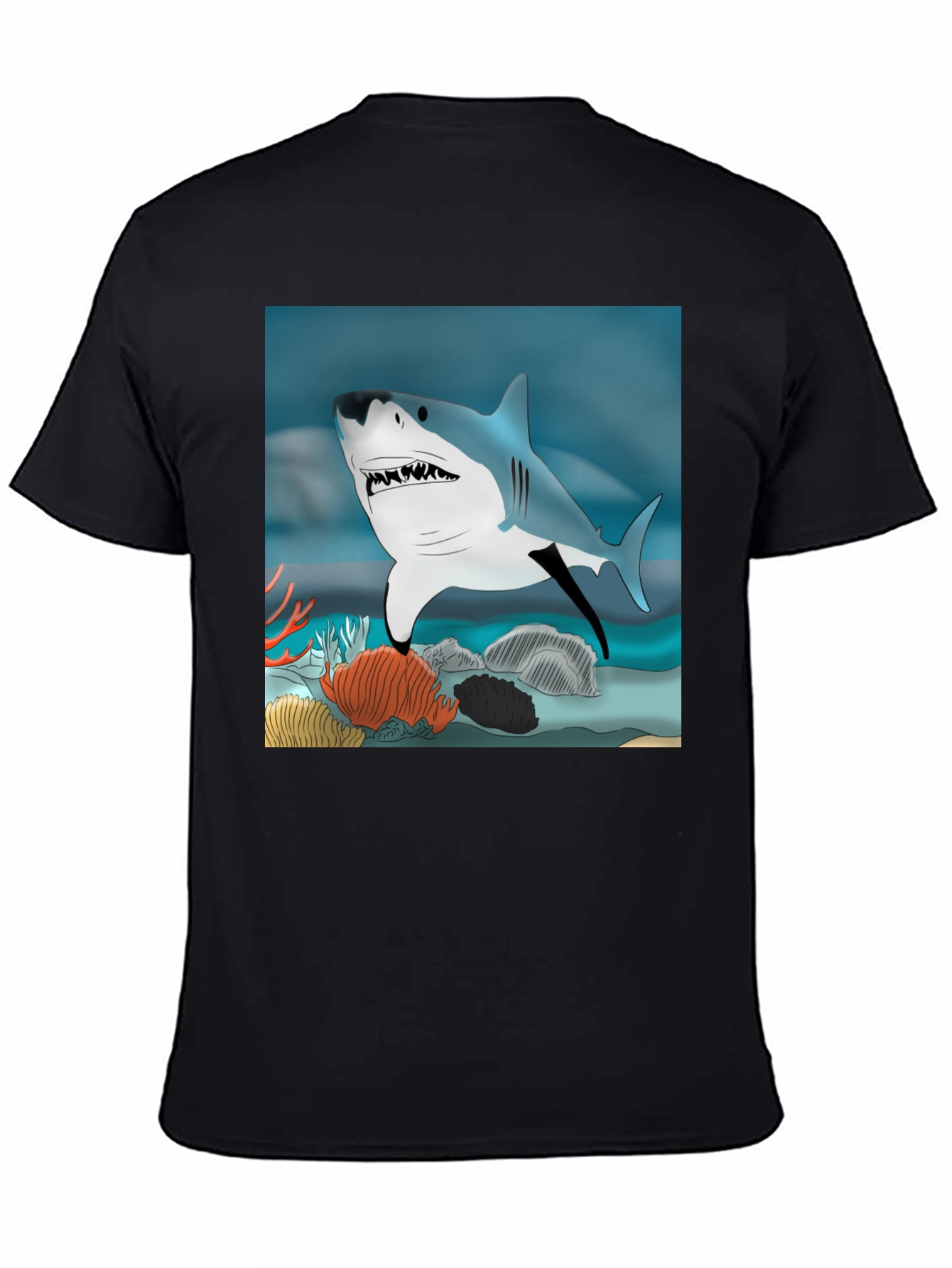 Shark Graphic T-Shirt - Undersea Adventure Design