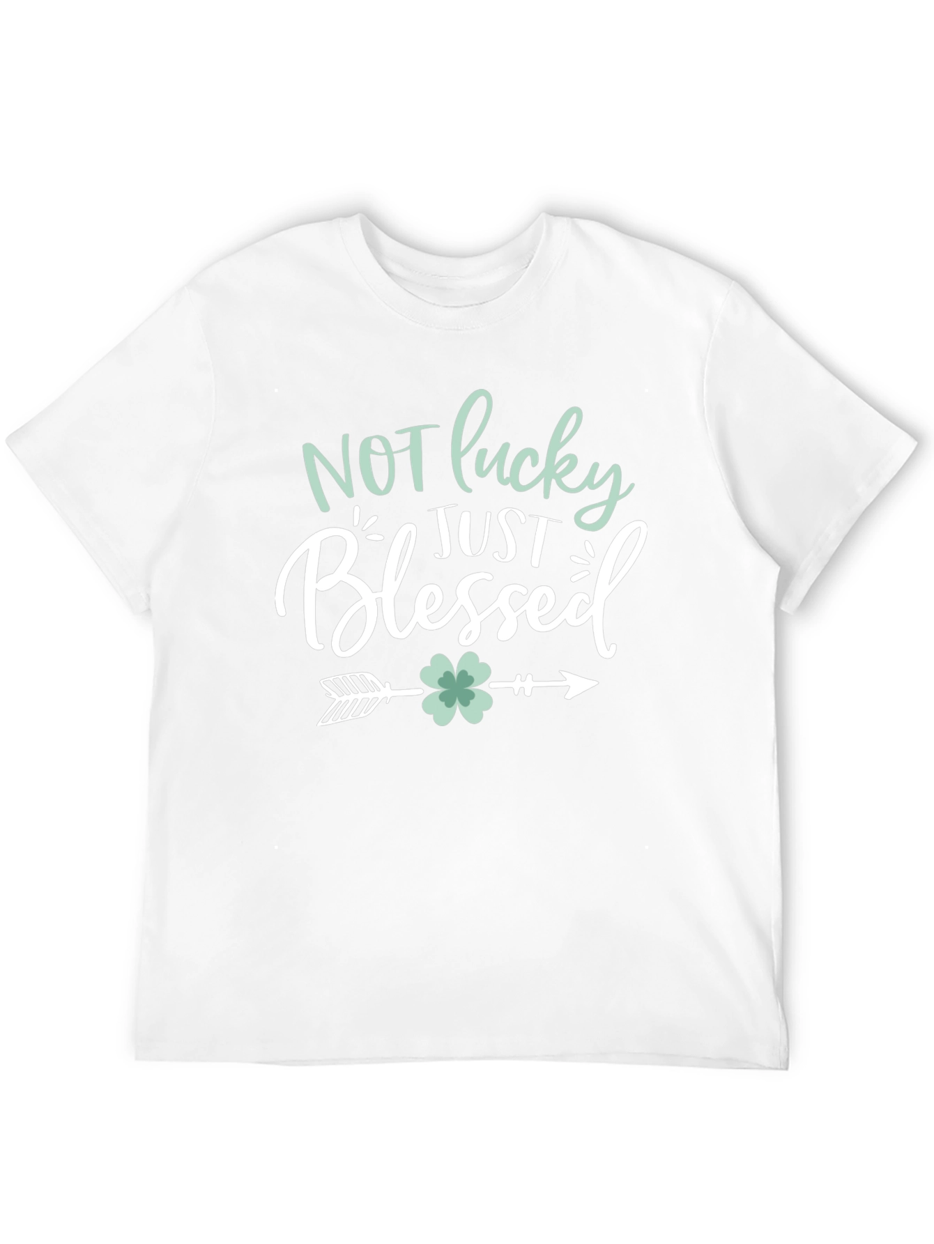 Blessed Graphic Tee - Lucky Clover Design