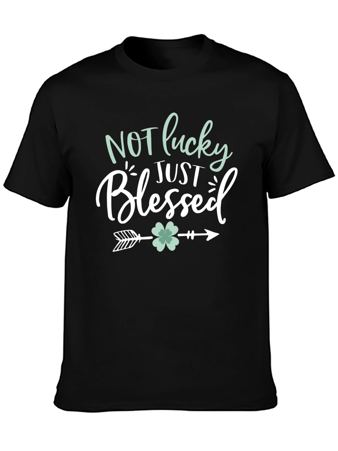 Blessed Graphic Tee - Lucky Clover Design