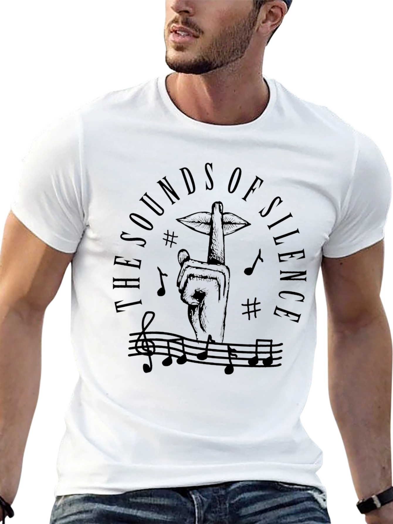 The Sounds of Silence Graphic T-Shirt