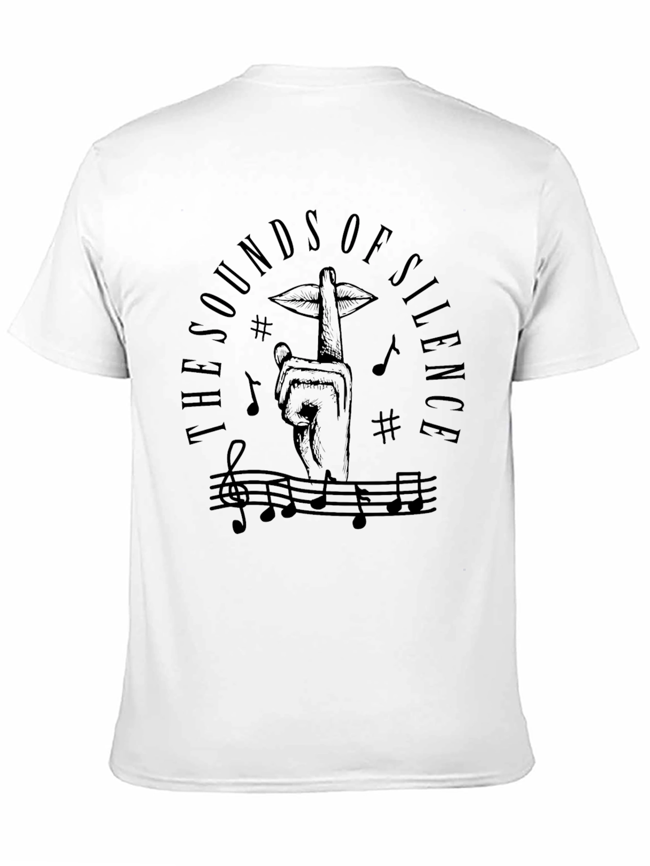 The Sounds of Silence Graphic T-Shirt