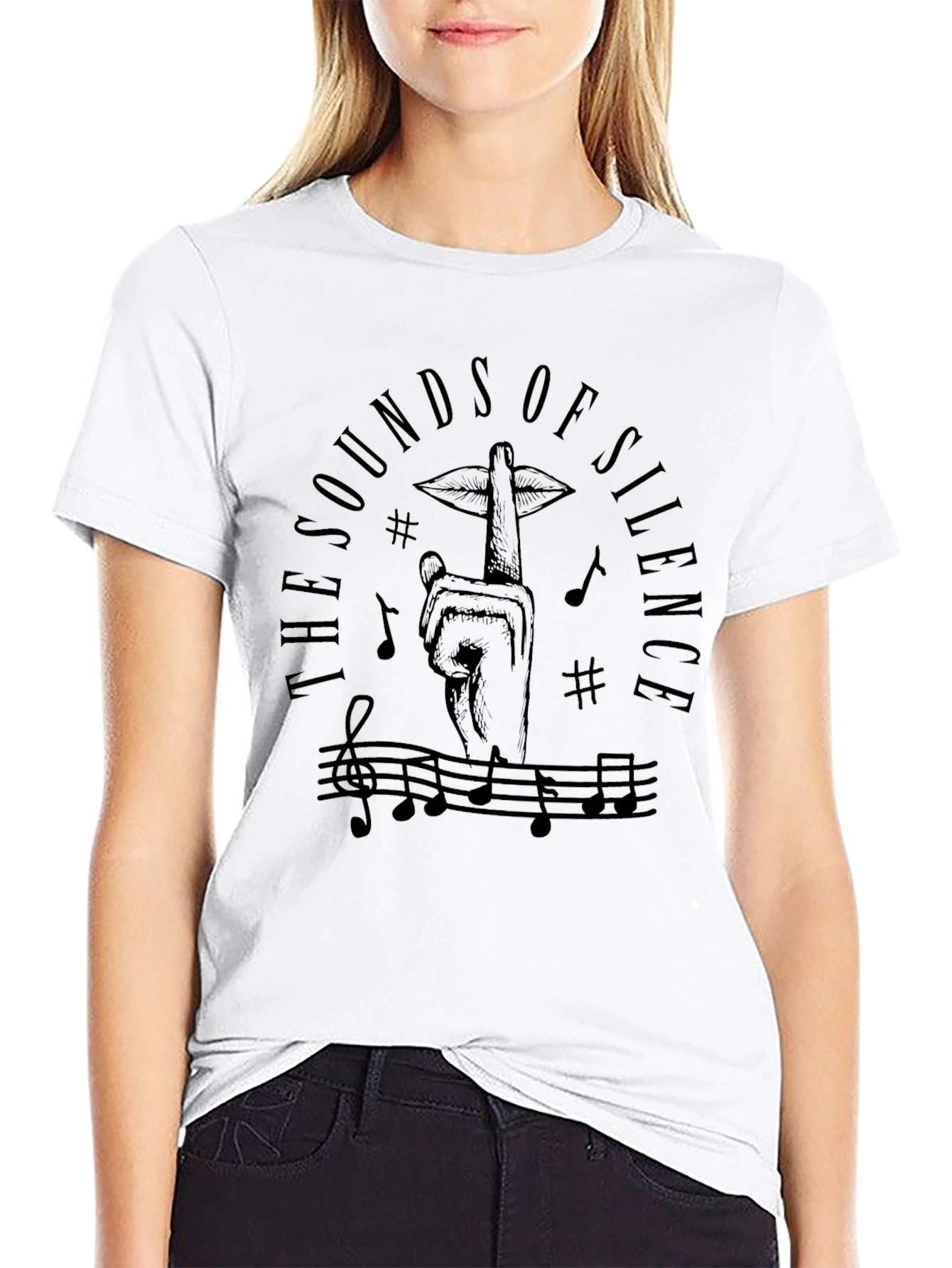 The Sounds of Silence Graphic T-Shirt