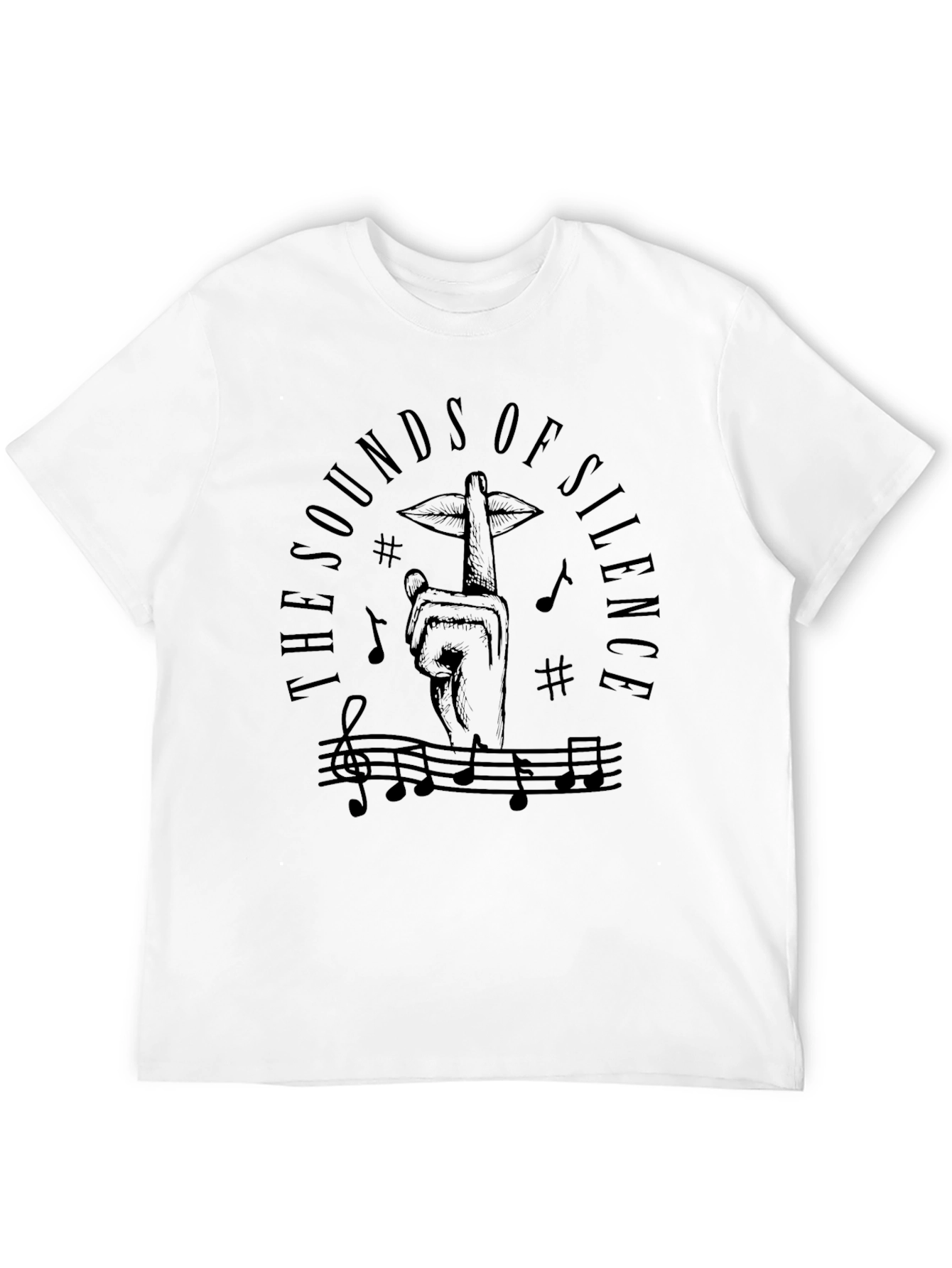 The Sounds of Silence Graphic T-Shirt