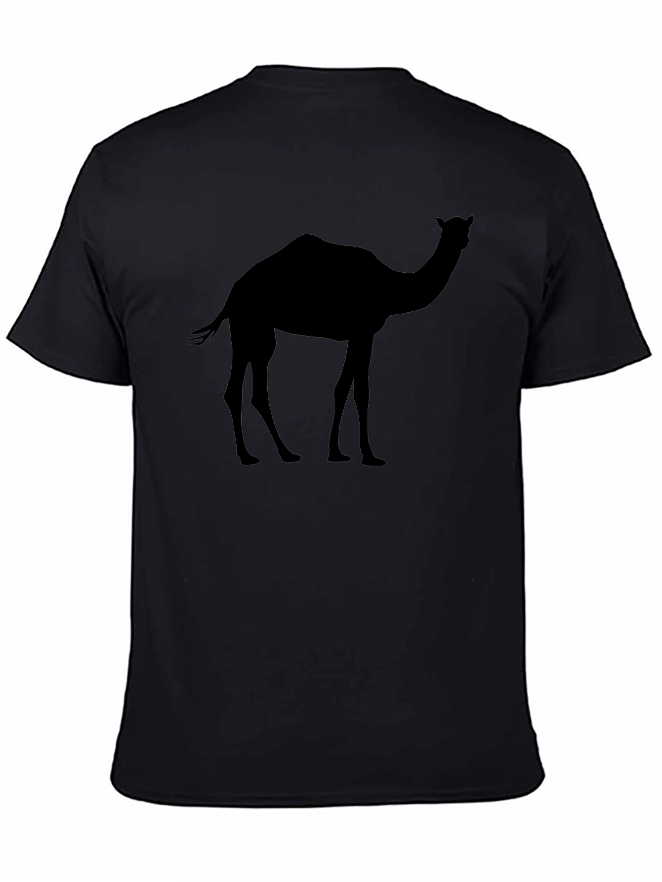 Camel Silhouette Black T-Shirt