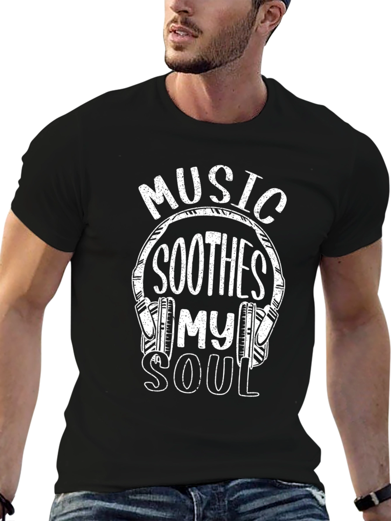Music Soothes My Soul Graphic Tee