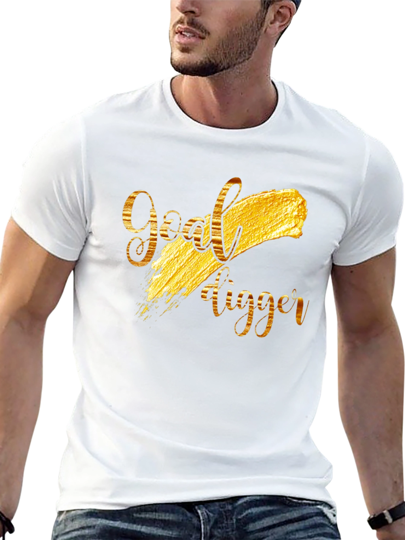 Goal Digger Graphic Tee - Black