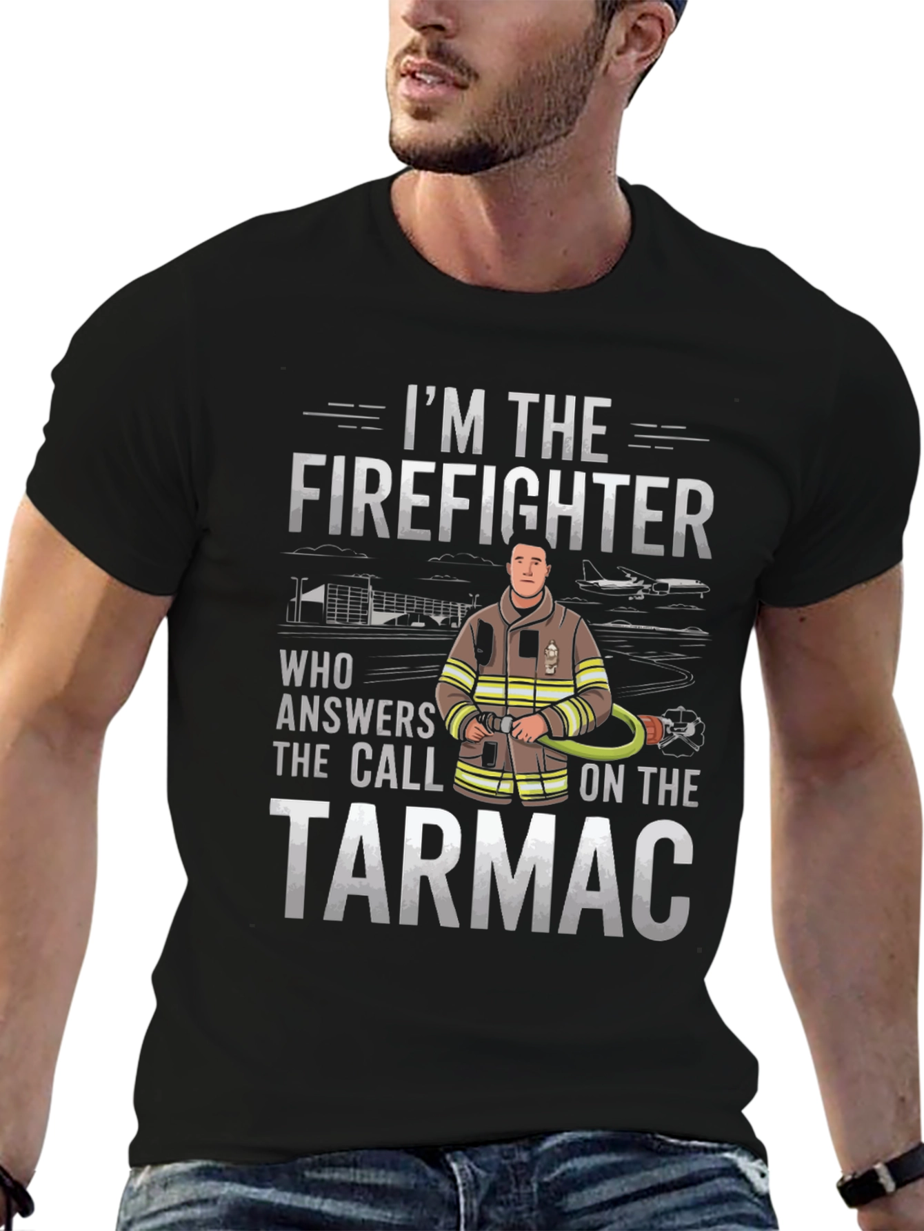 Firefighter T-Shirt - Tarmac Hero