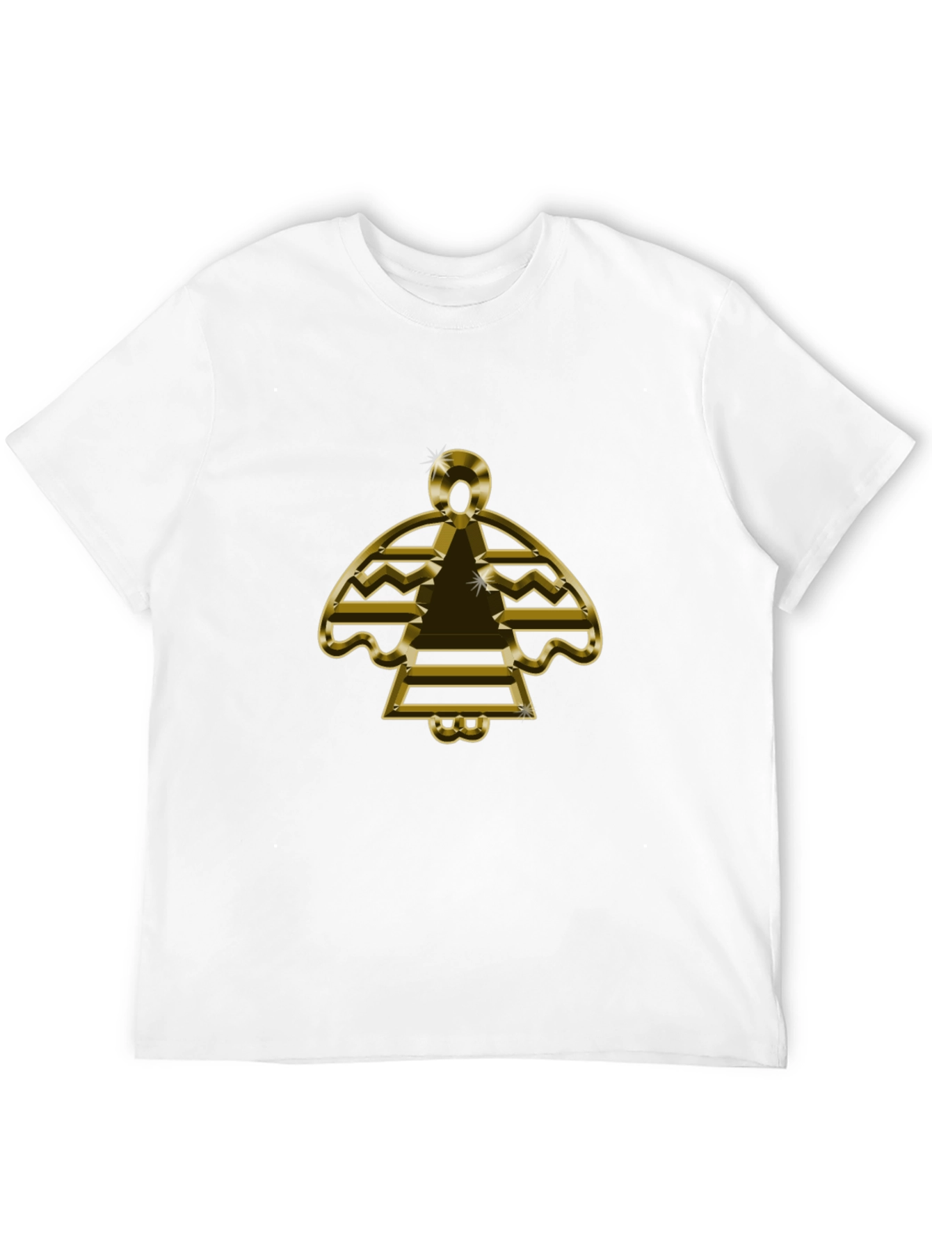 Gold Graphic Tee - Stylish Comfort