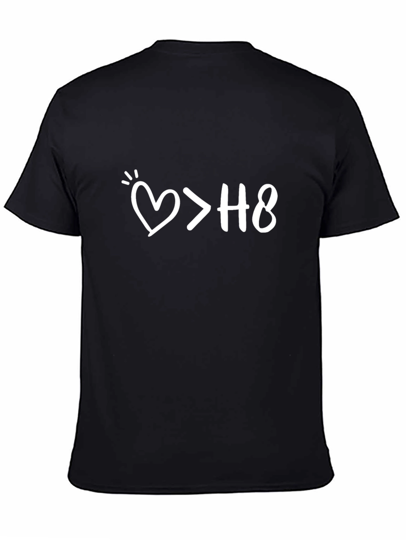 Love Over Hate Graphic T-Shirt