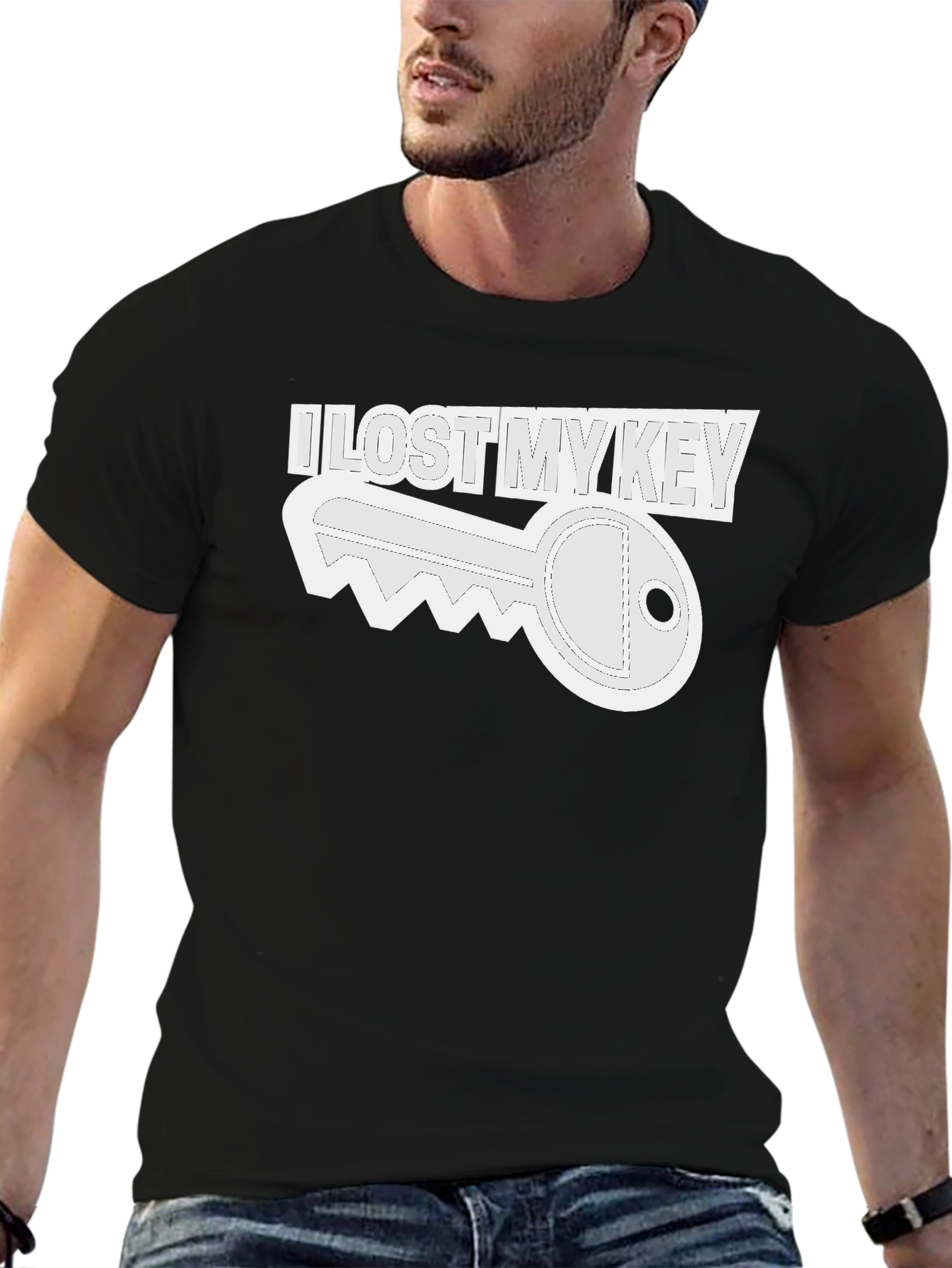 I Lost My Key Graphic T-Shirt