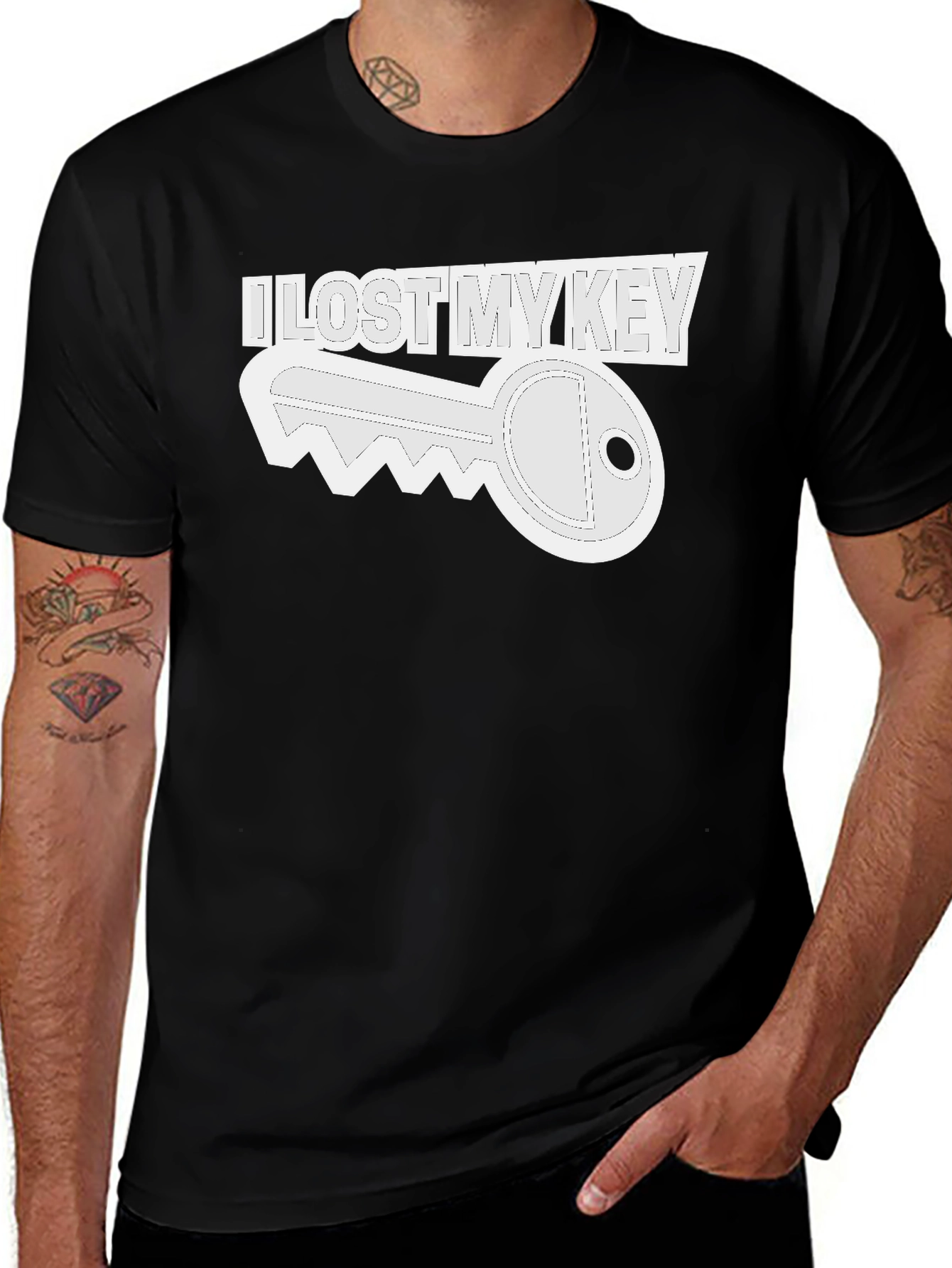 I Lost My Key Graphic T-Shirt