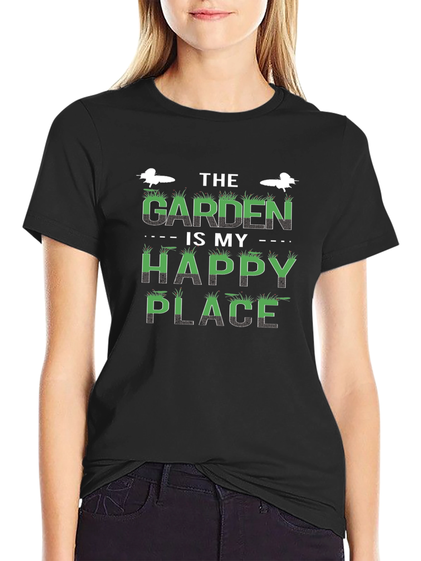 The Garden Is My Happy Place T-Shirt