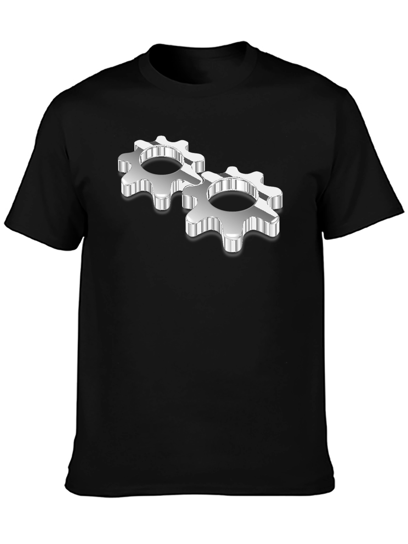 Gear Head Black T-Shirt
