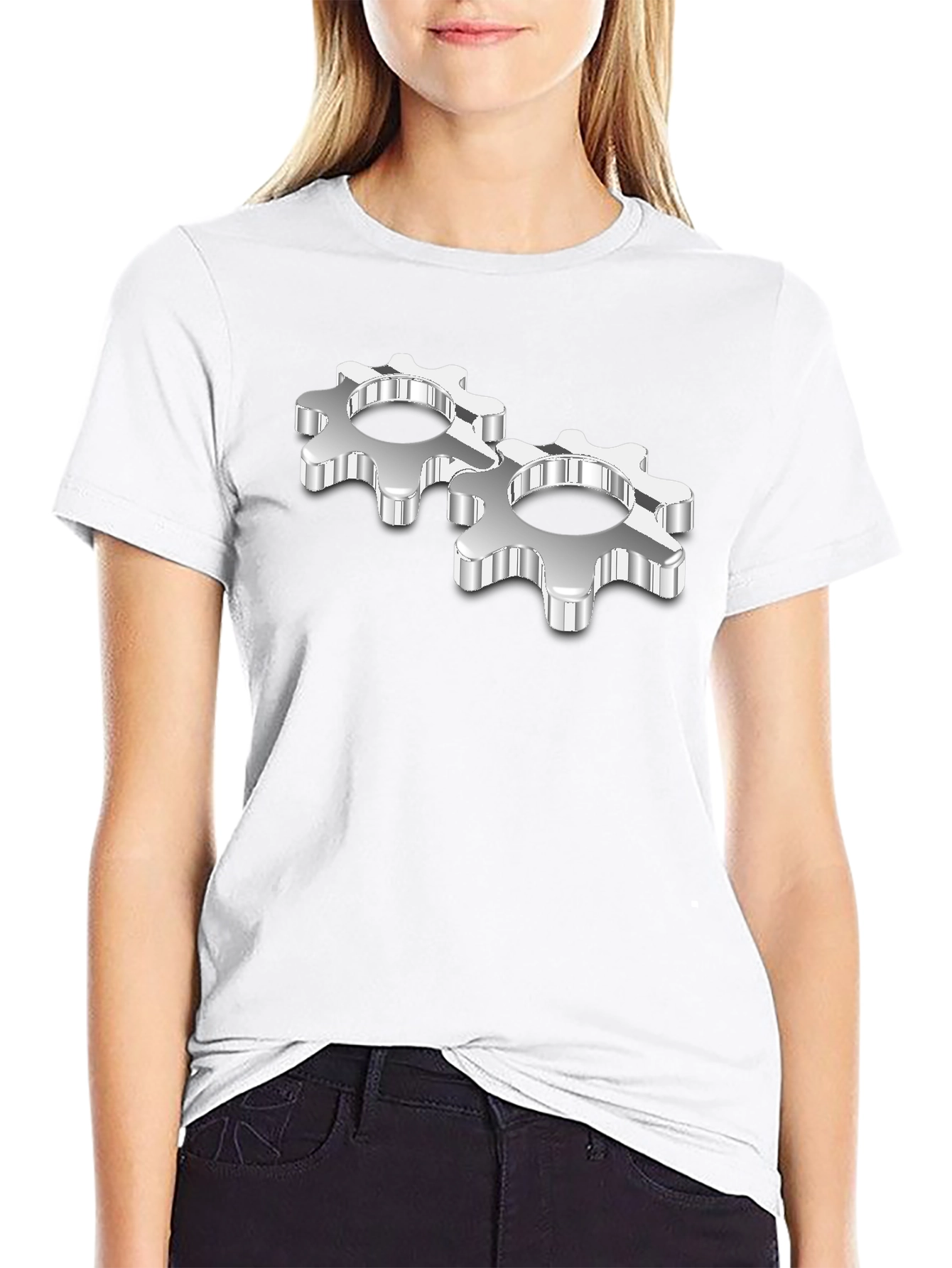 Gear Head Black T-Shirt