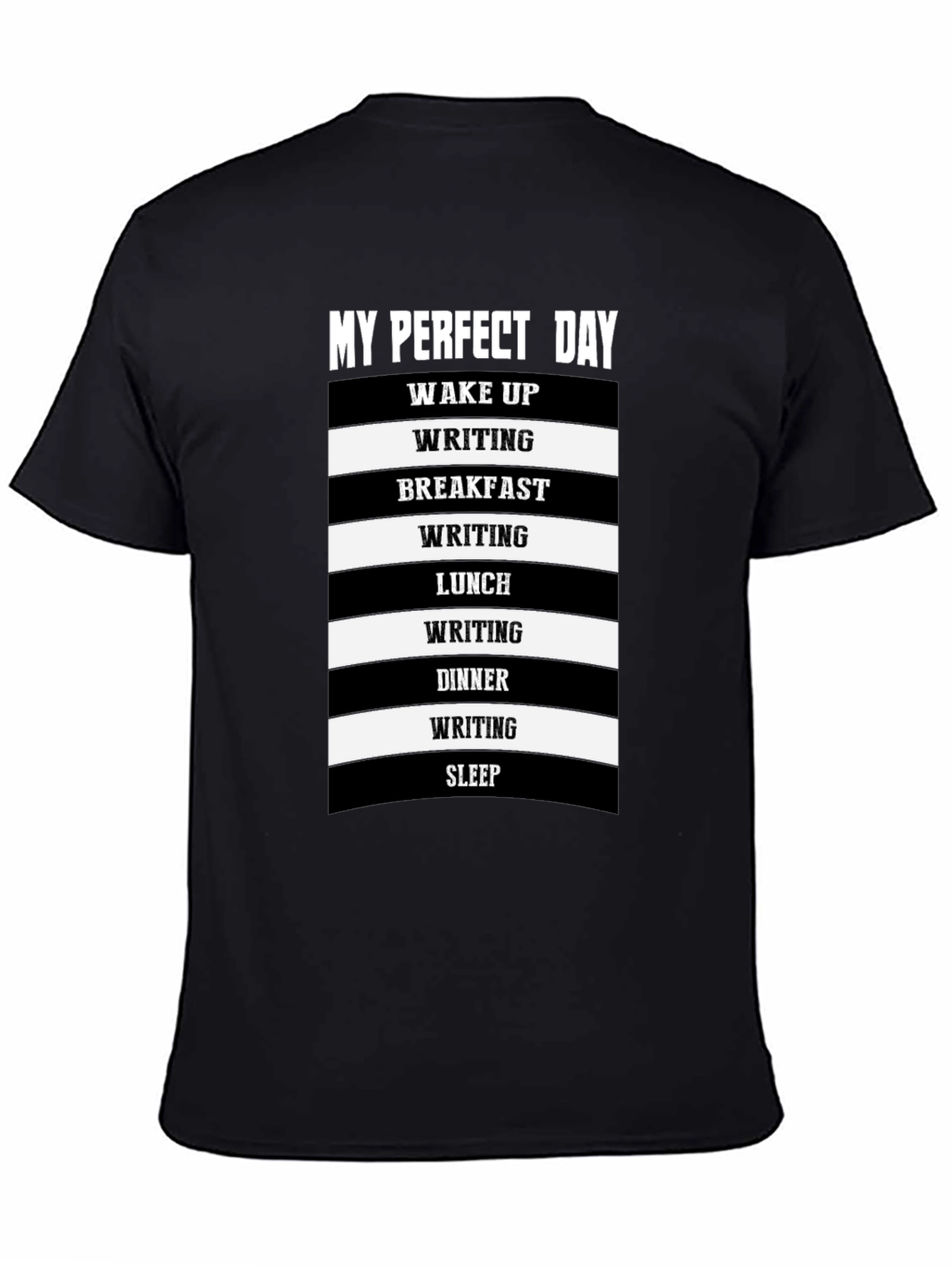 Perfect Day Writing T-Shirt