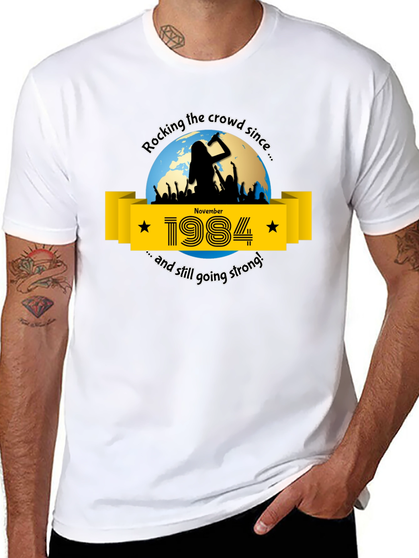 Rocking Since 1984 Graphic Tee