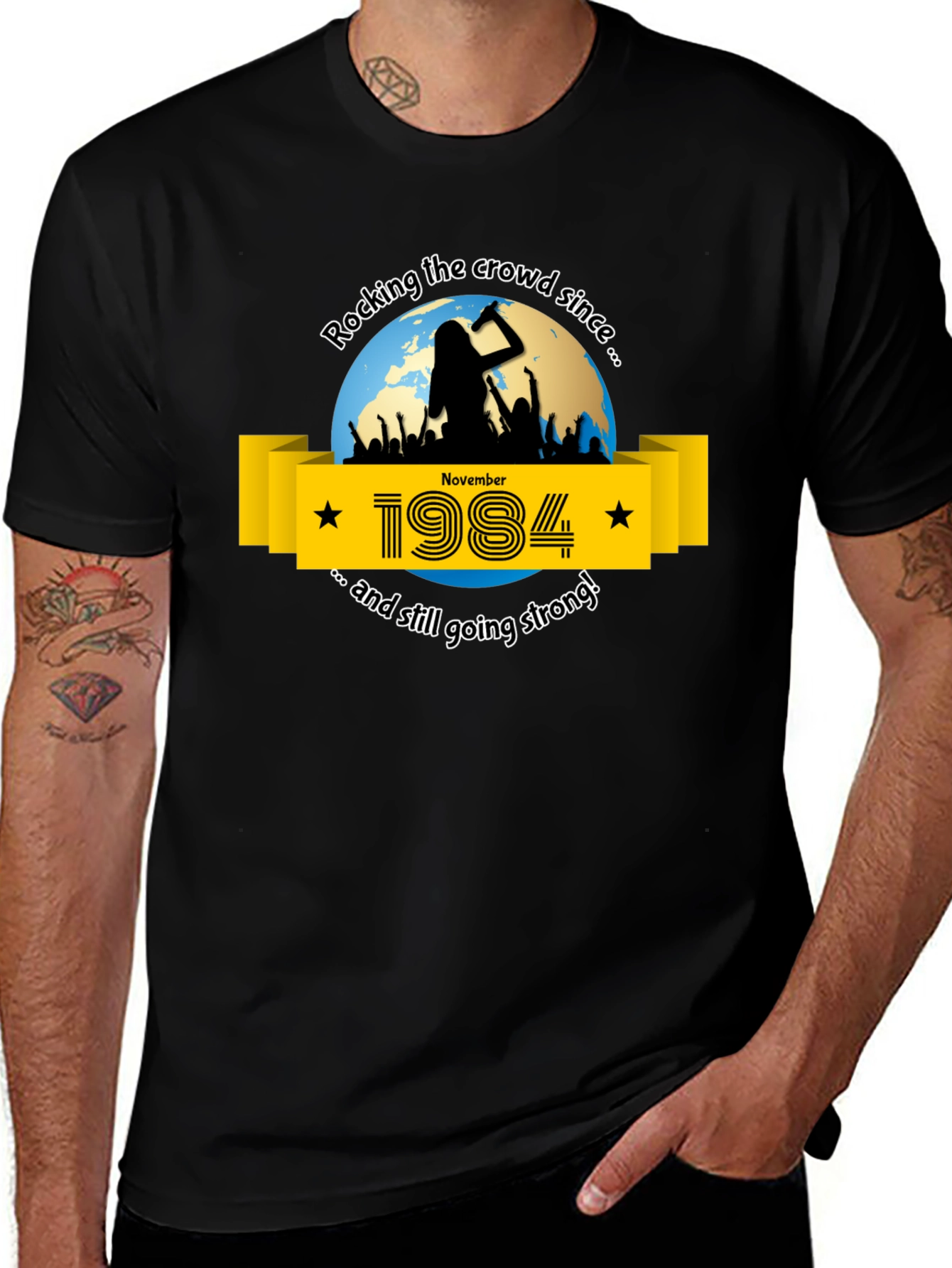 Rocking Since 1984 Graphic Tee