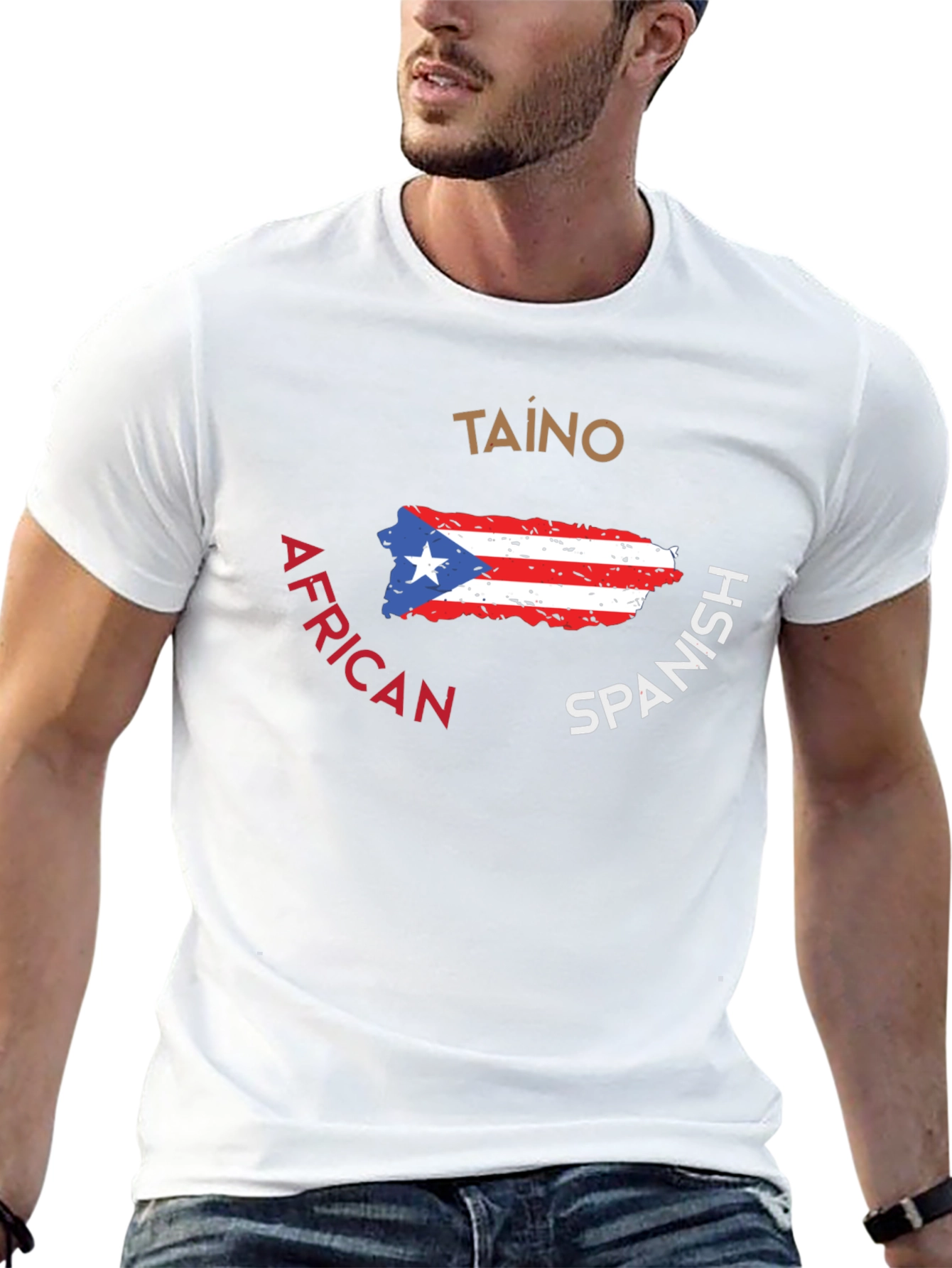 Puerto Rico Roots T-Shirt - Boricua Pride