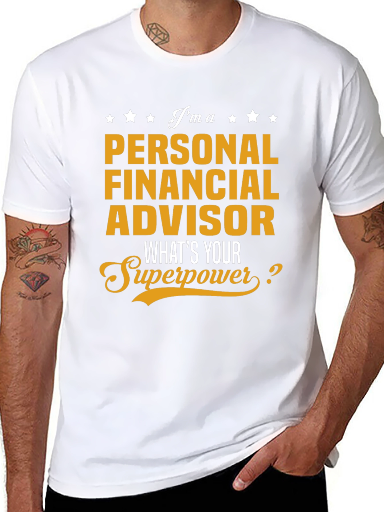 Personal Financial Advisor Superpower T-Shirt