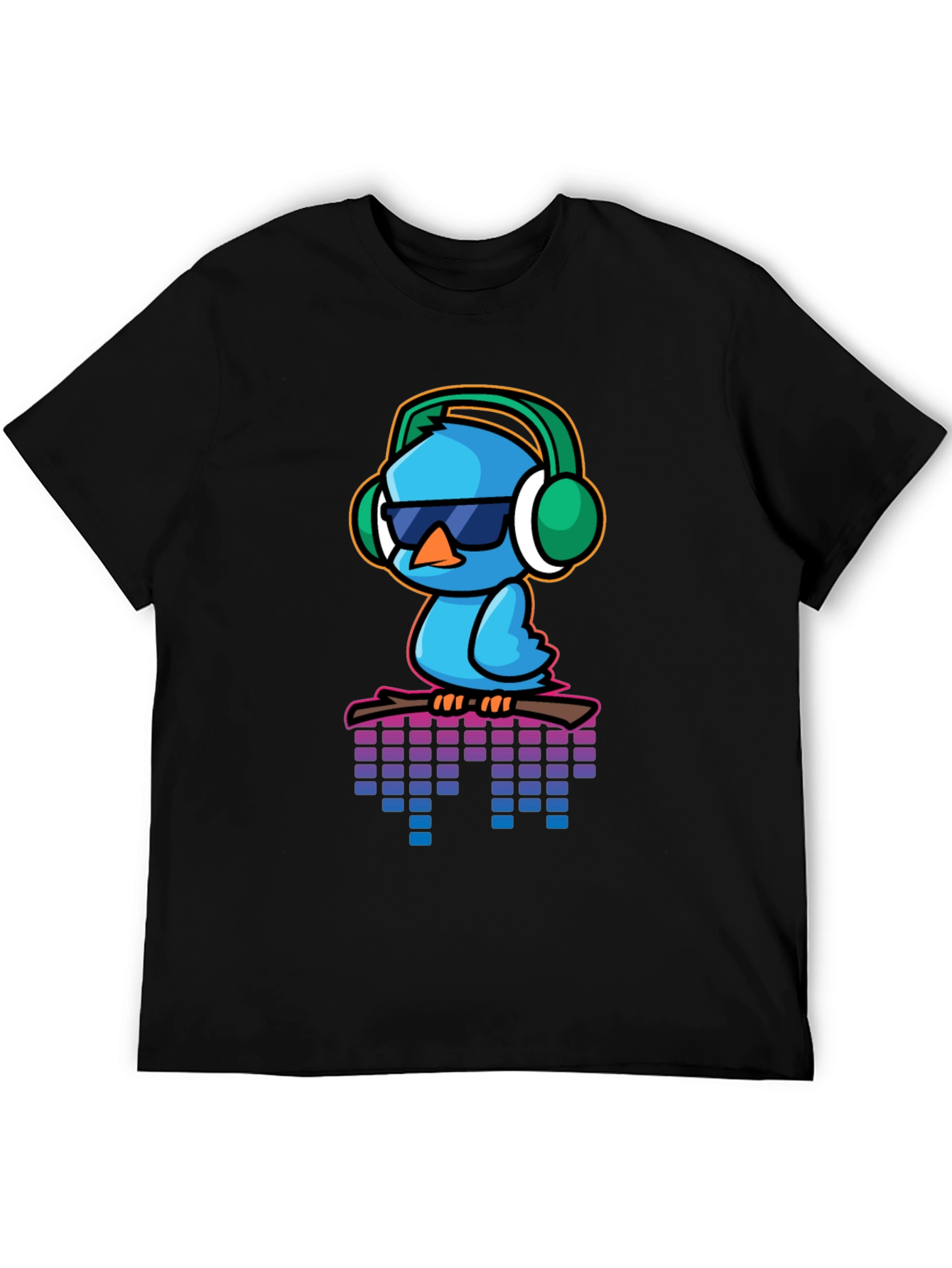 Cool Blue Bird Graphic Tee