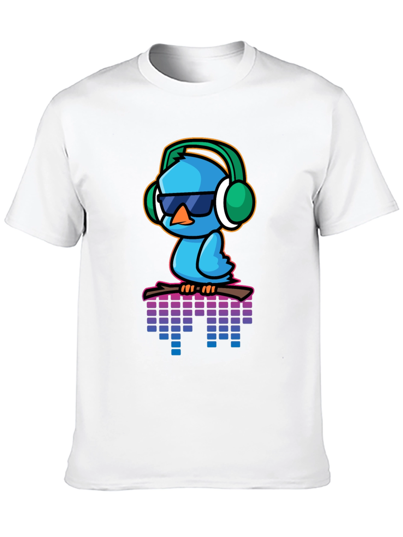 Cool Blue Bird Graphic Tee