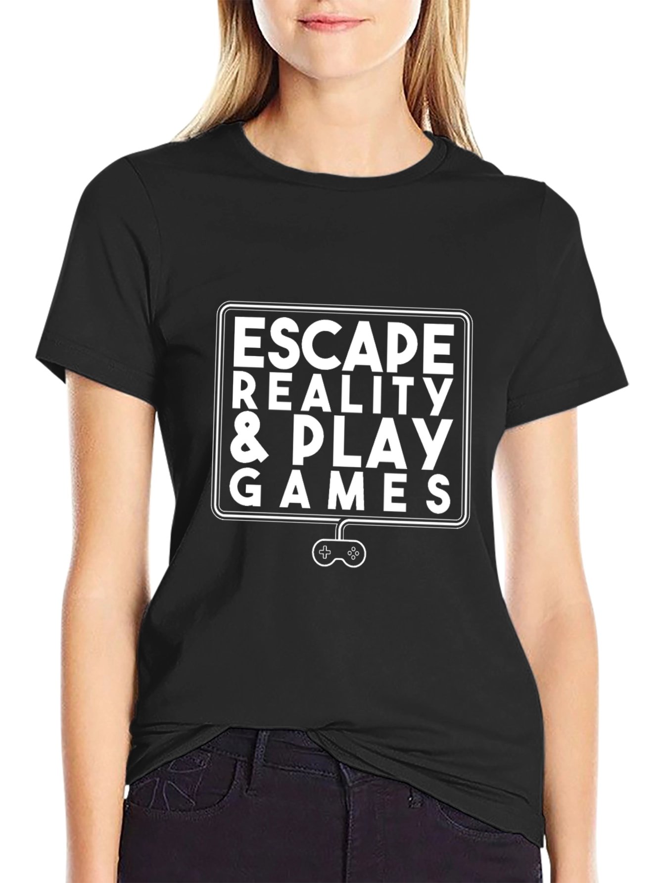 Escape Reality & Play Games Graphic T-Shirt