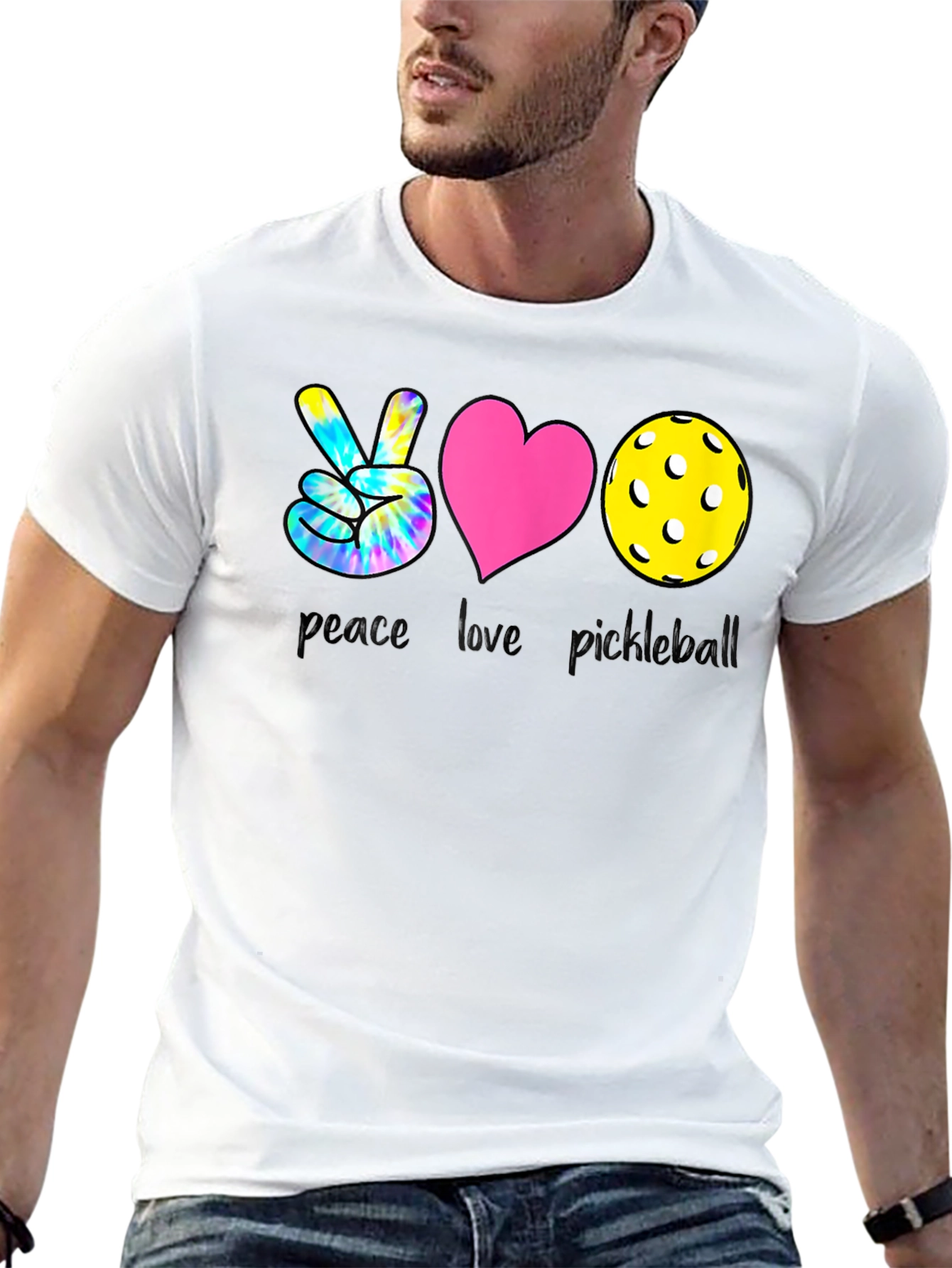 Peace Love Pickleball T-Shirt