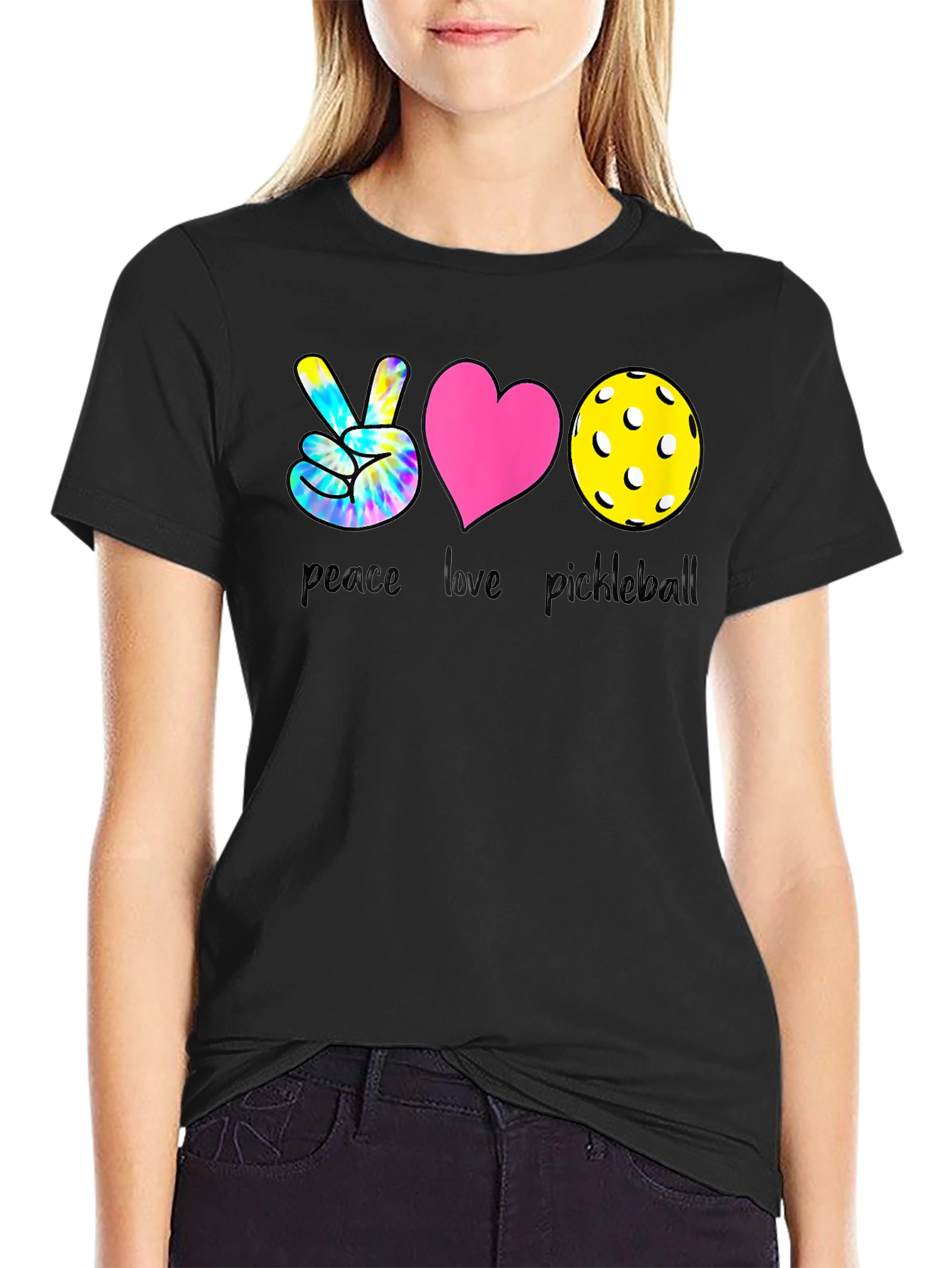 Peace Love Pickleball T-Shirt