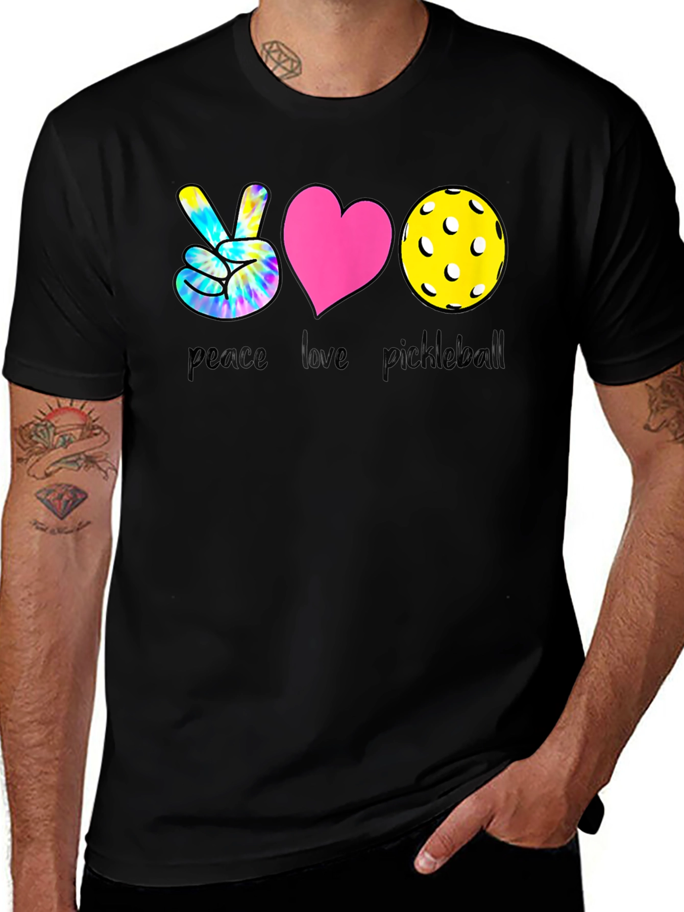 Peace Love Pickleball T-Shirt