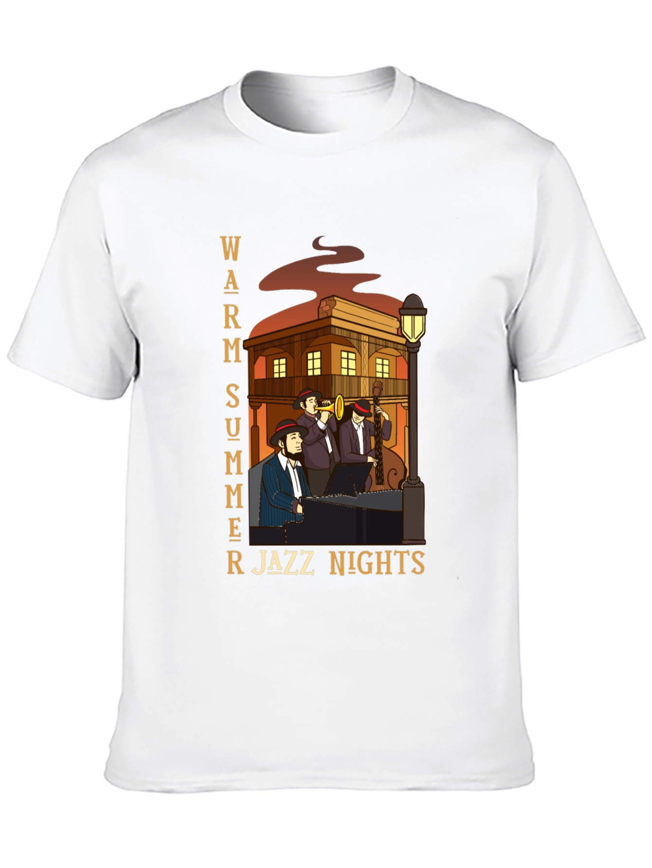 Warm Summer Jazz Nights T-Shirt