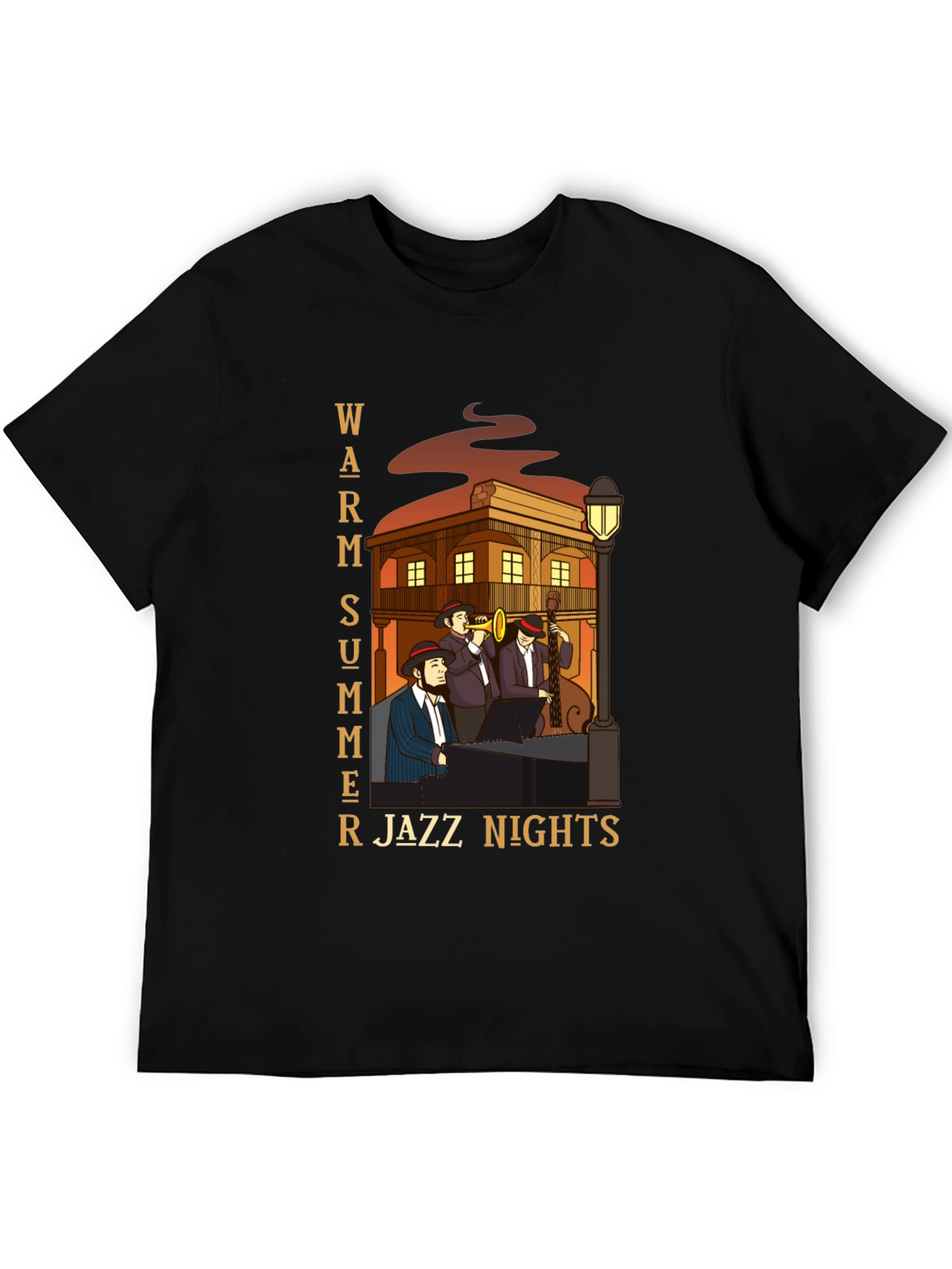 Warm Summer Jazz Nights T-Shirt
