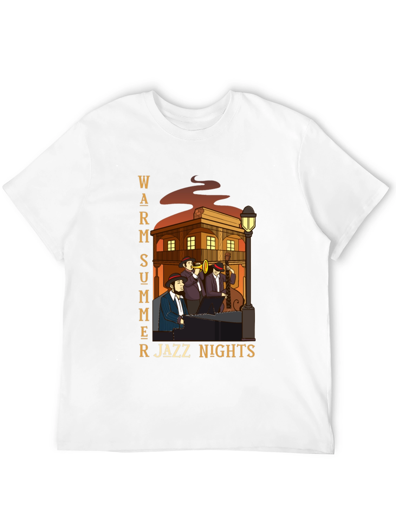 Warm Summer Jazz Nights T-Shirt