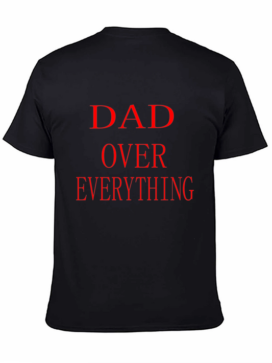Dad Over Everything Graphic Tee - Black