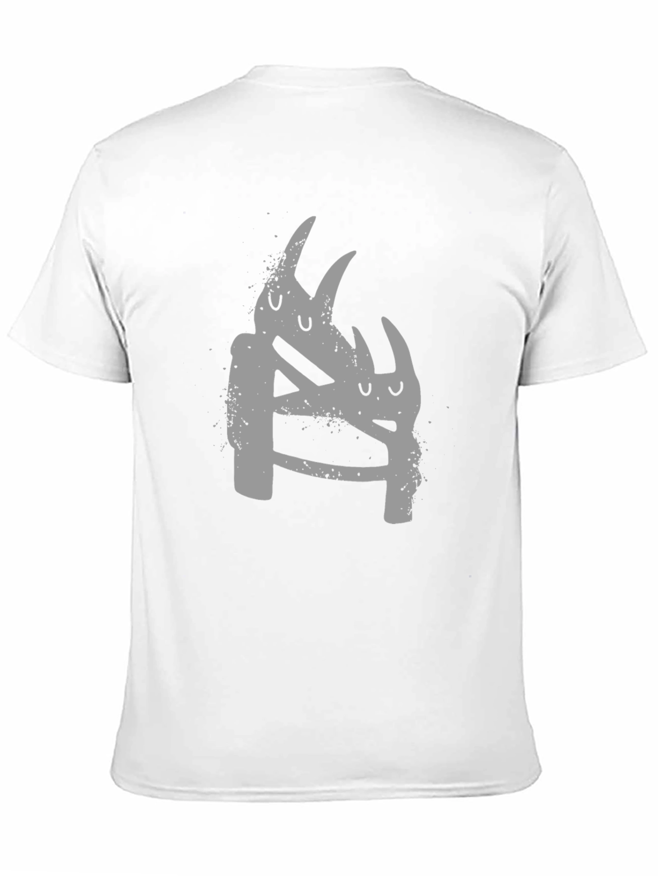 Graphic Print Crew Neck T-Shirt