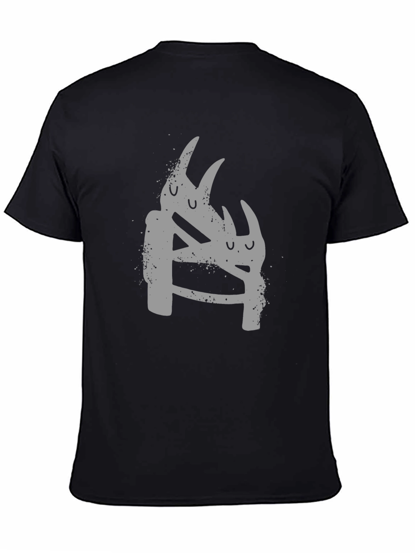 Graphic Print Crew Neck T-Shirt