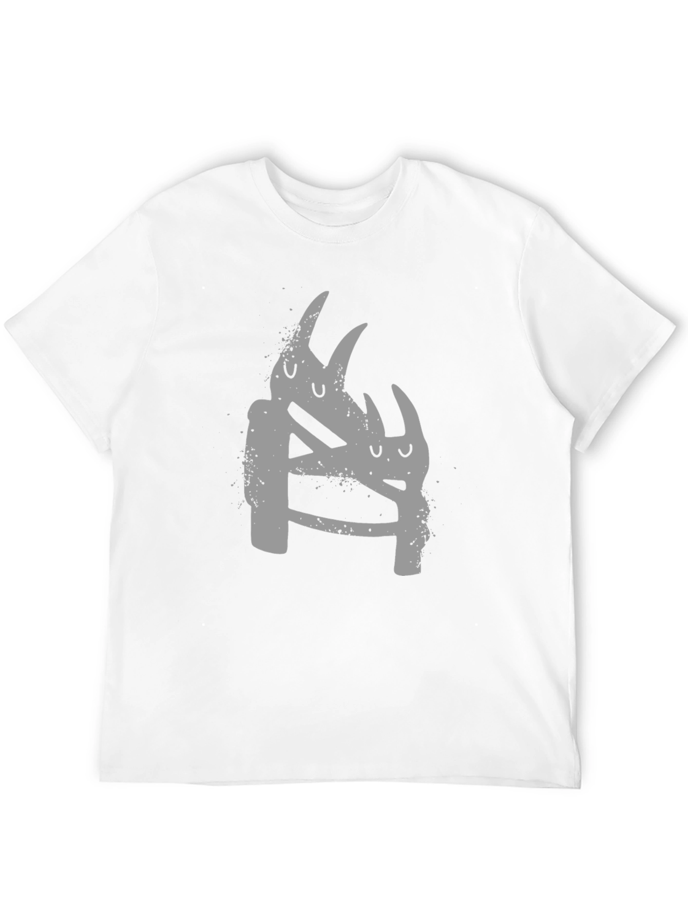 Graphic Print Crew Neck T-Shirt