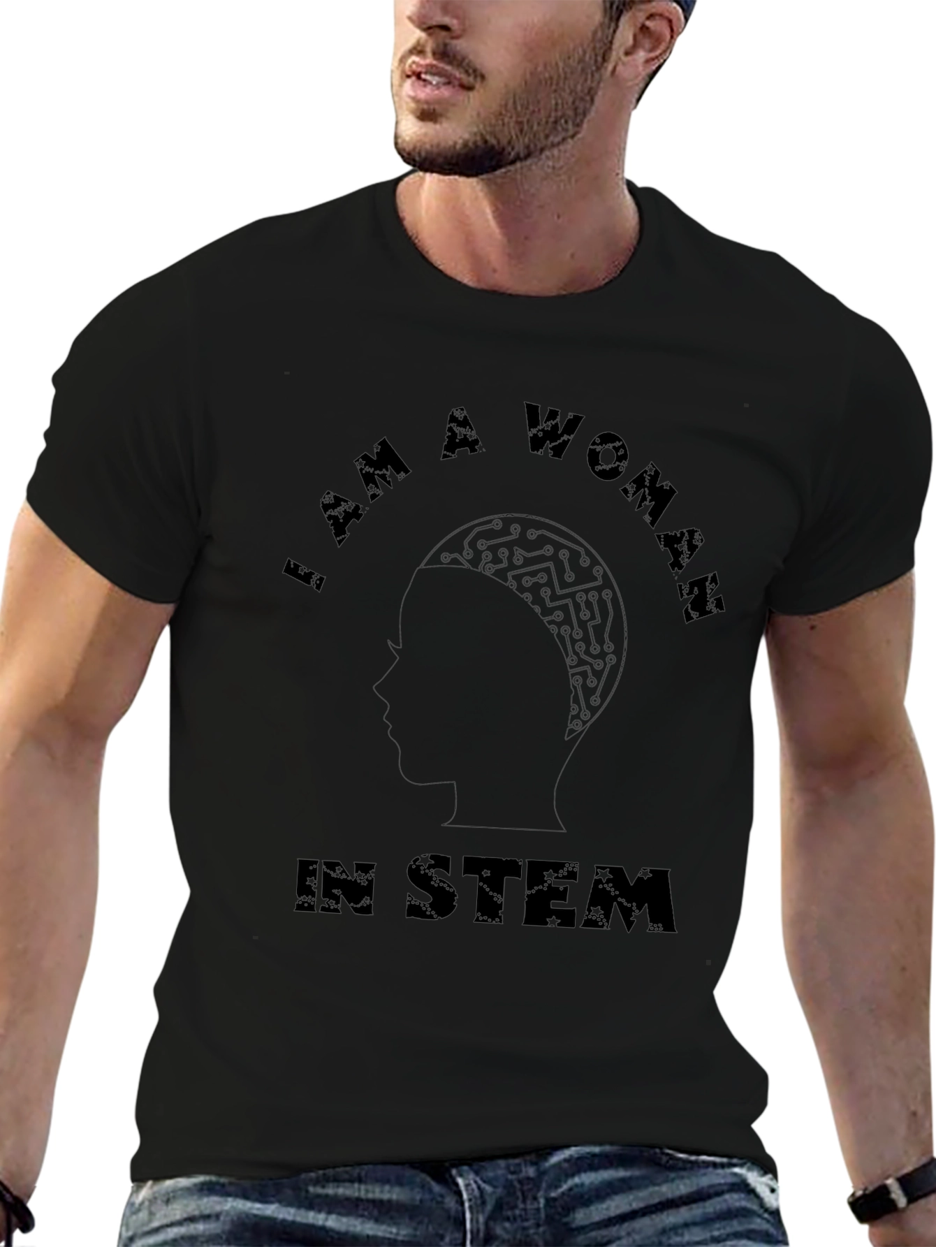 I AM A WOMAN In STEM - Unisex T-Shirt