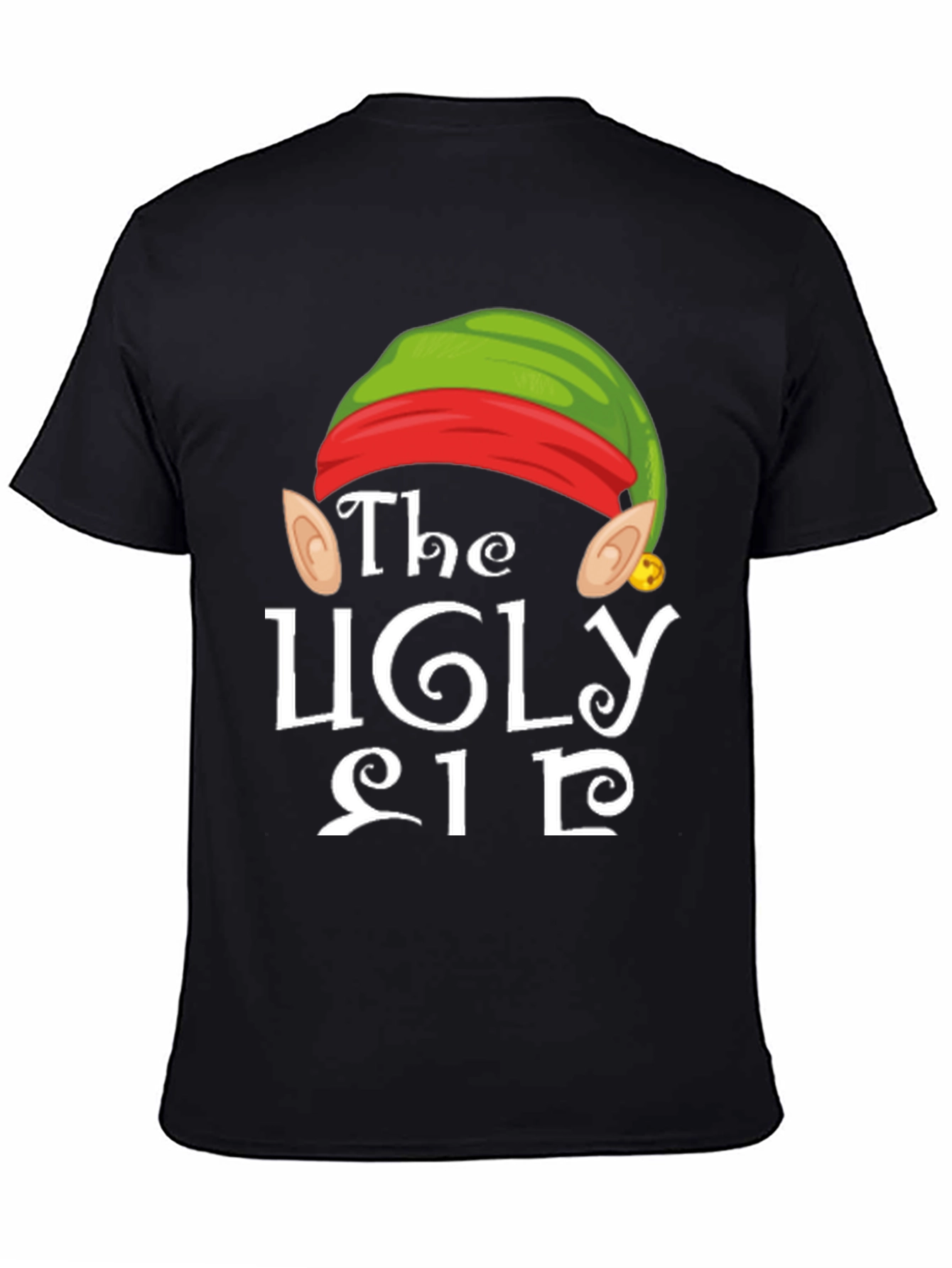 The Ugly Elf Christmas T-Shirt - Holiday Fun