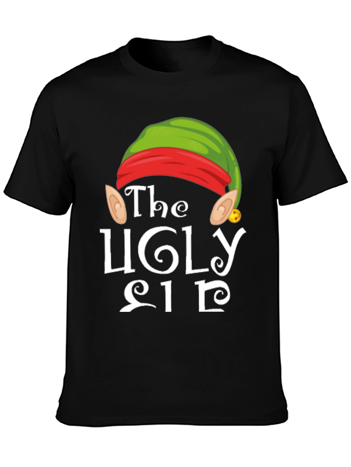 The Ugly Elf Christmas T-Shirt - Holiday Fun