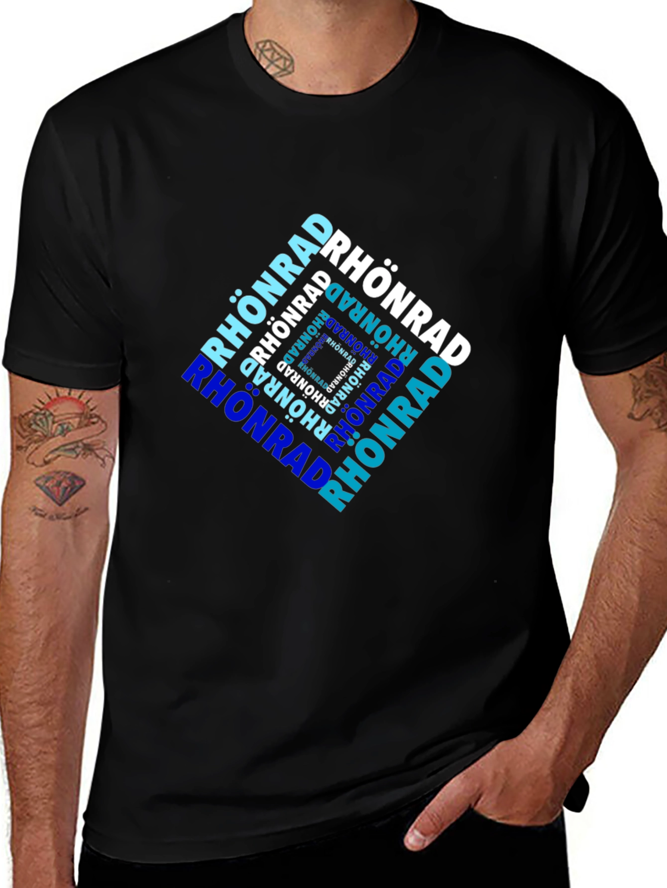 Rhonrad Graphic Tee - Black