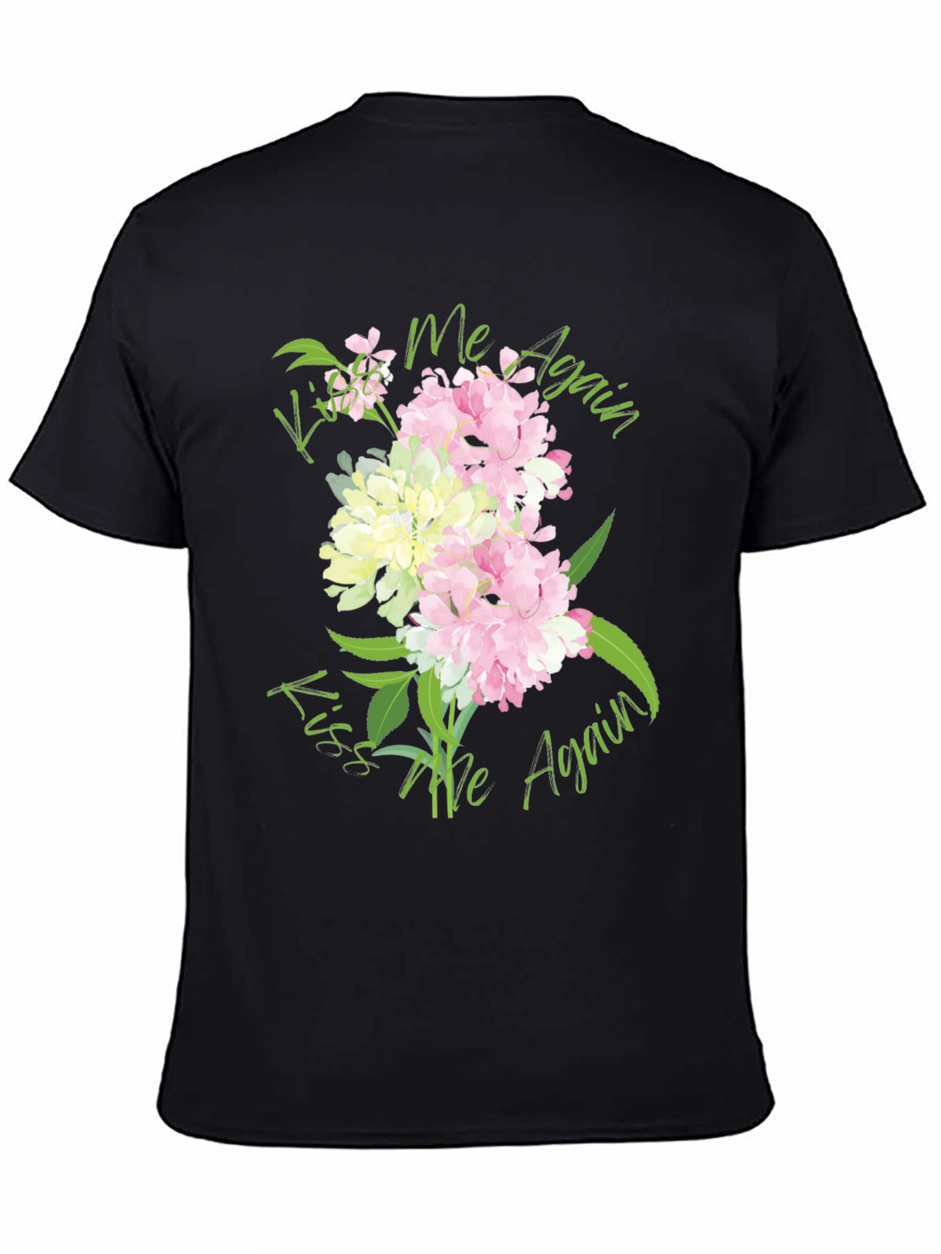 Kiss Me Again Floral Graphic T-Shirt
