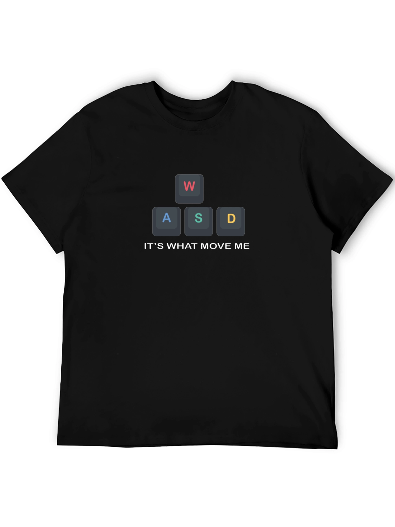 Gamer WASD Keyboard T-Shirt - Its What Move Me