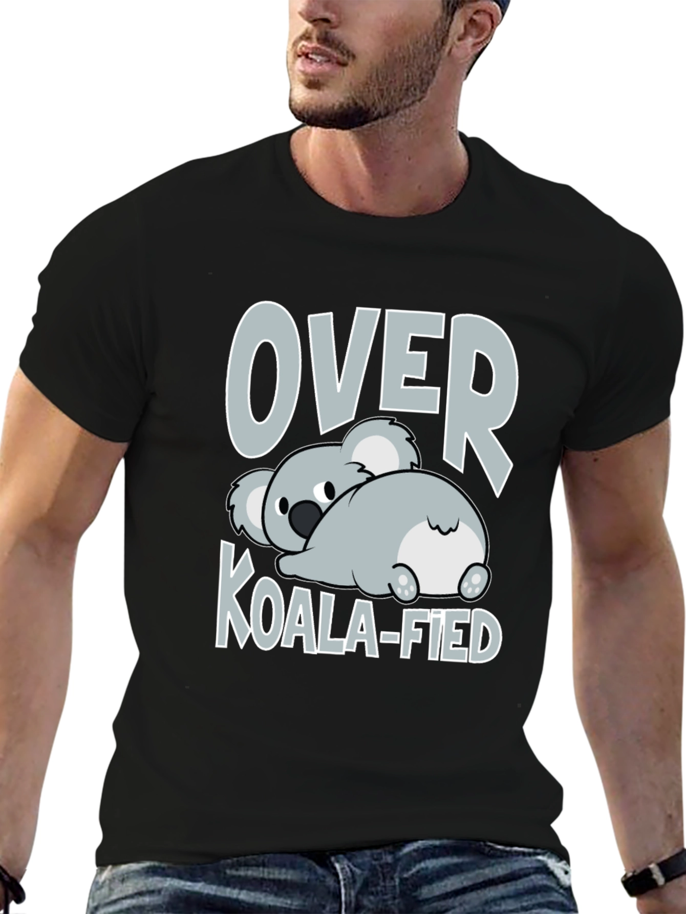 Over Koala-fied T-Shirt - Funny Graphic Tee