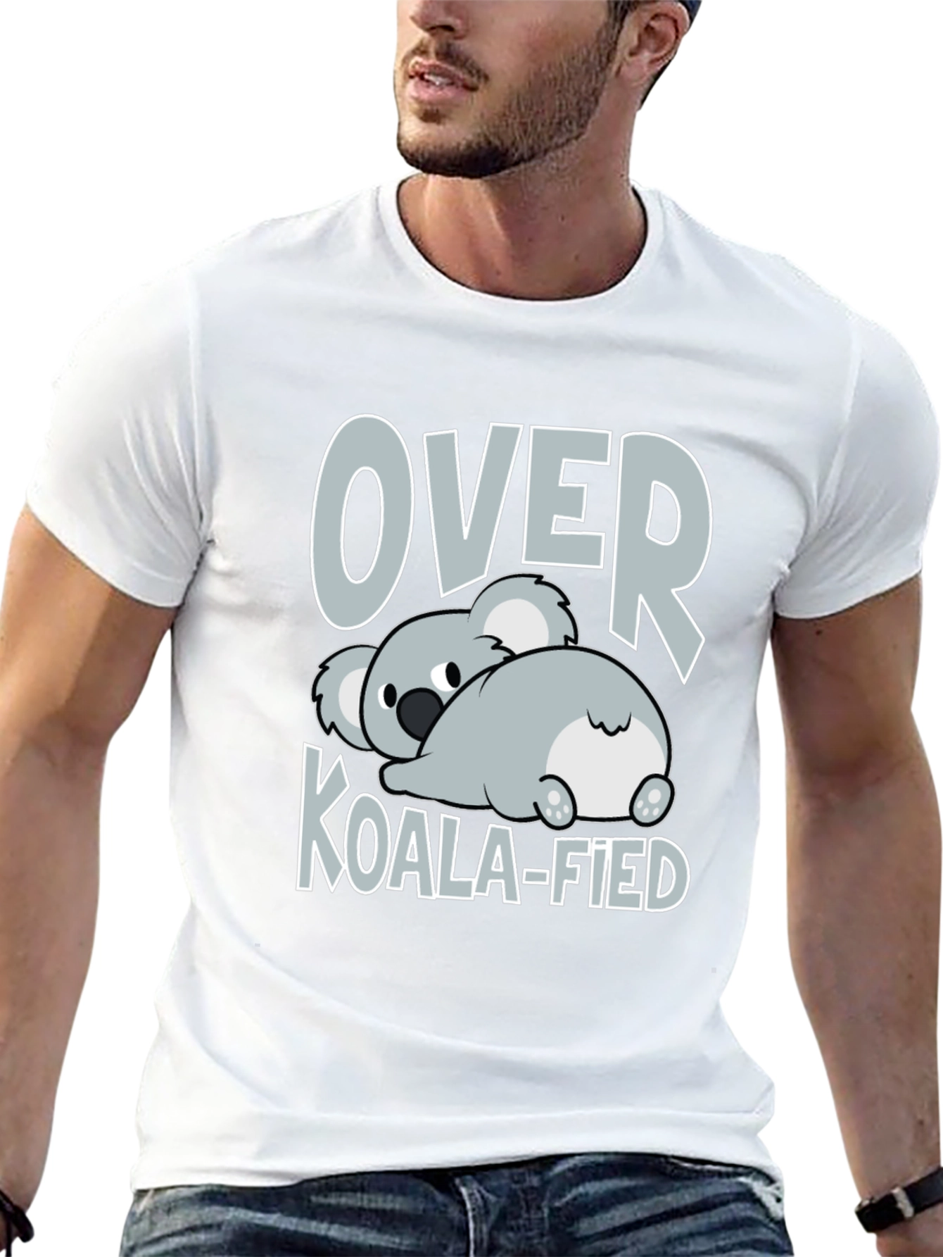 Over Koala-fied T-Shirt - Funny Graphic Tee