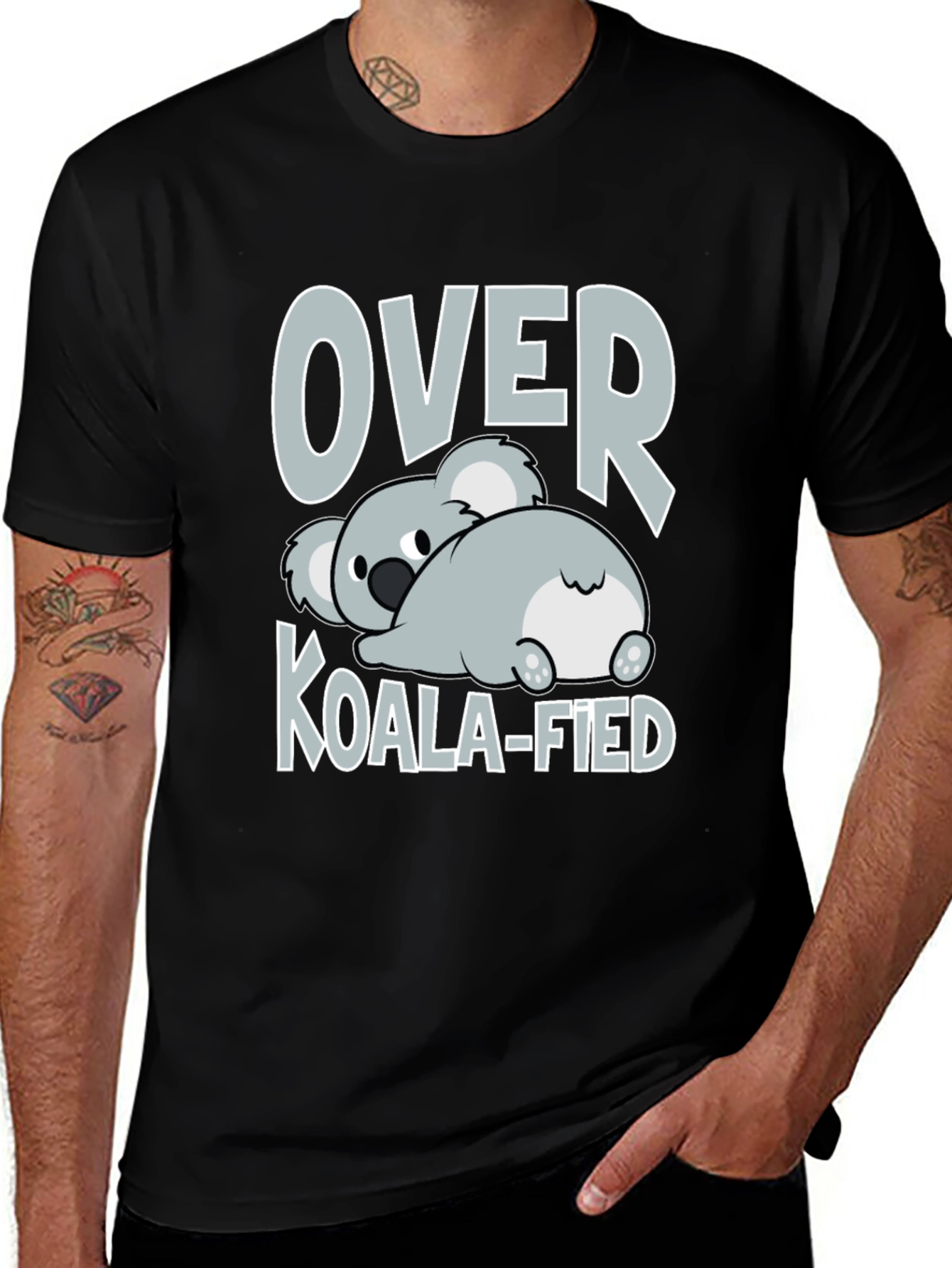 Over Koala-fied T-Shirt - Funny Graphic Tee