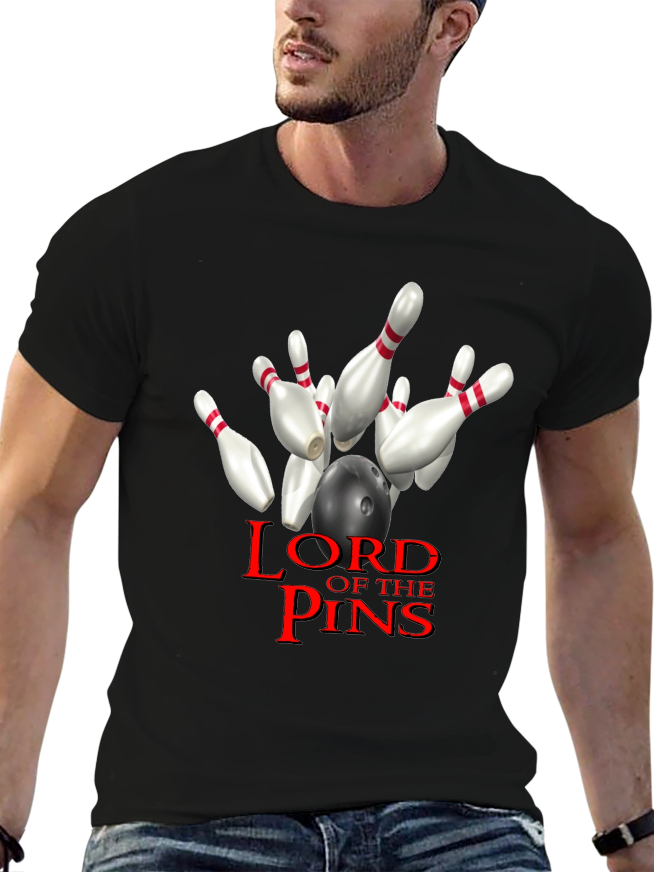 Lord of the Pins Bowling T-Shirt